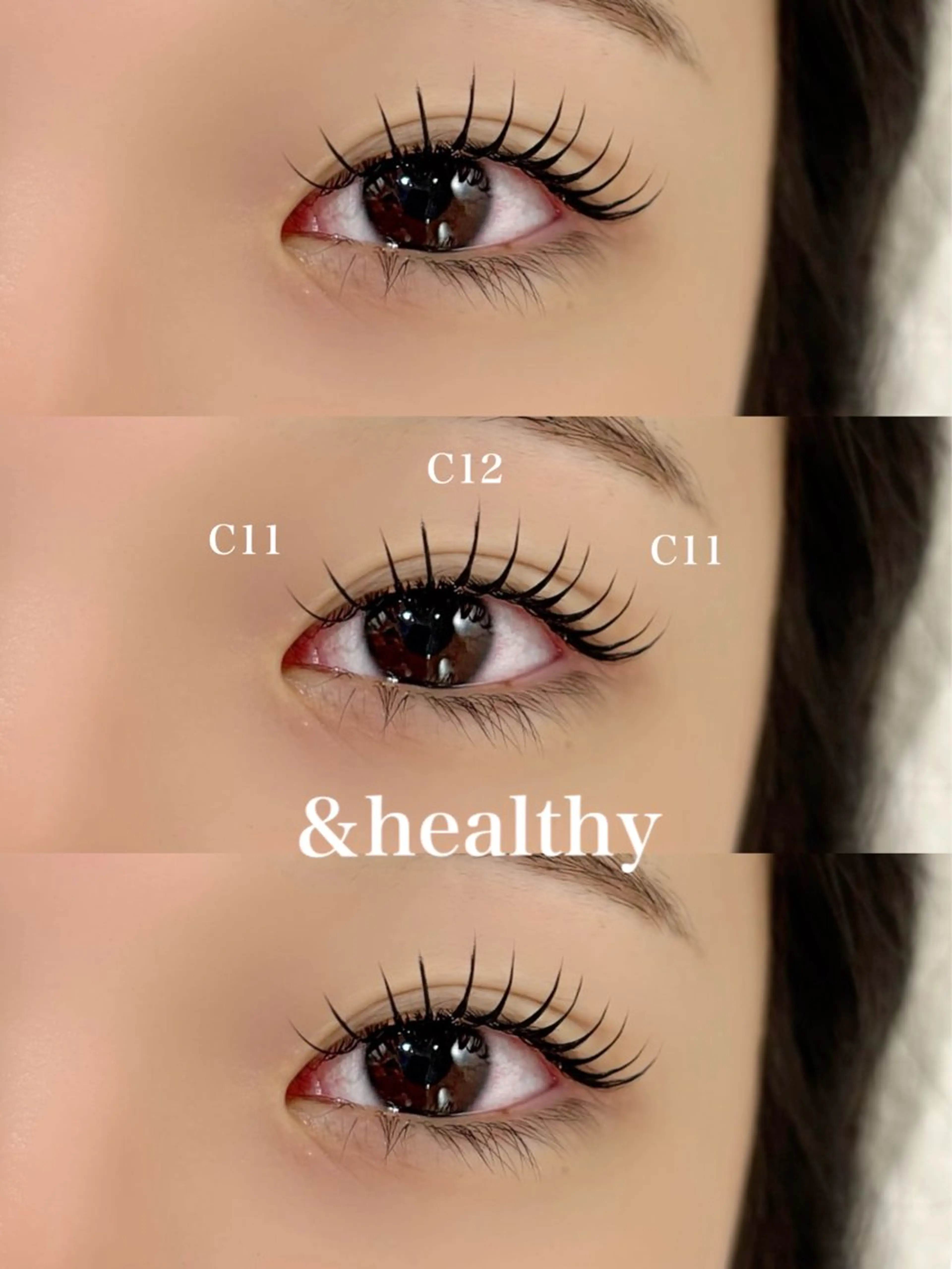 マツエク・マツパ マツエク hipahipa! MOEのマツエク・マツパデザイン