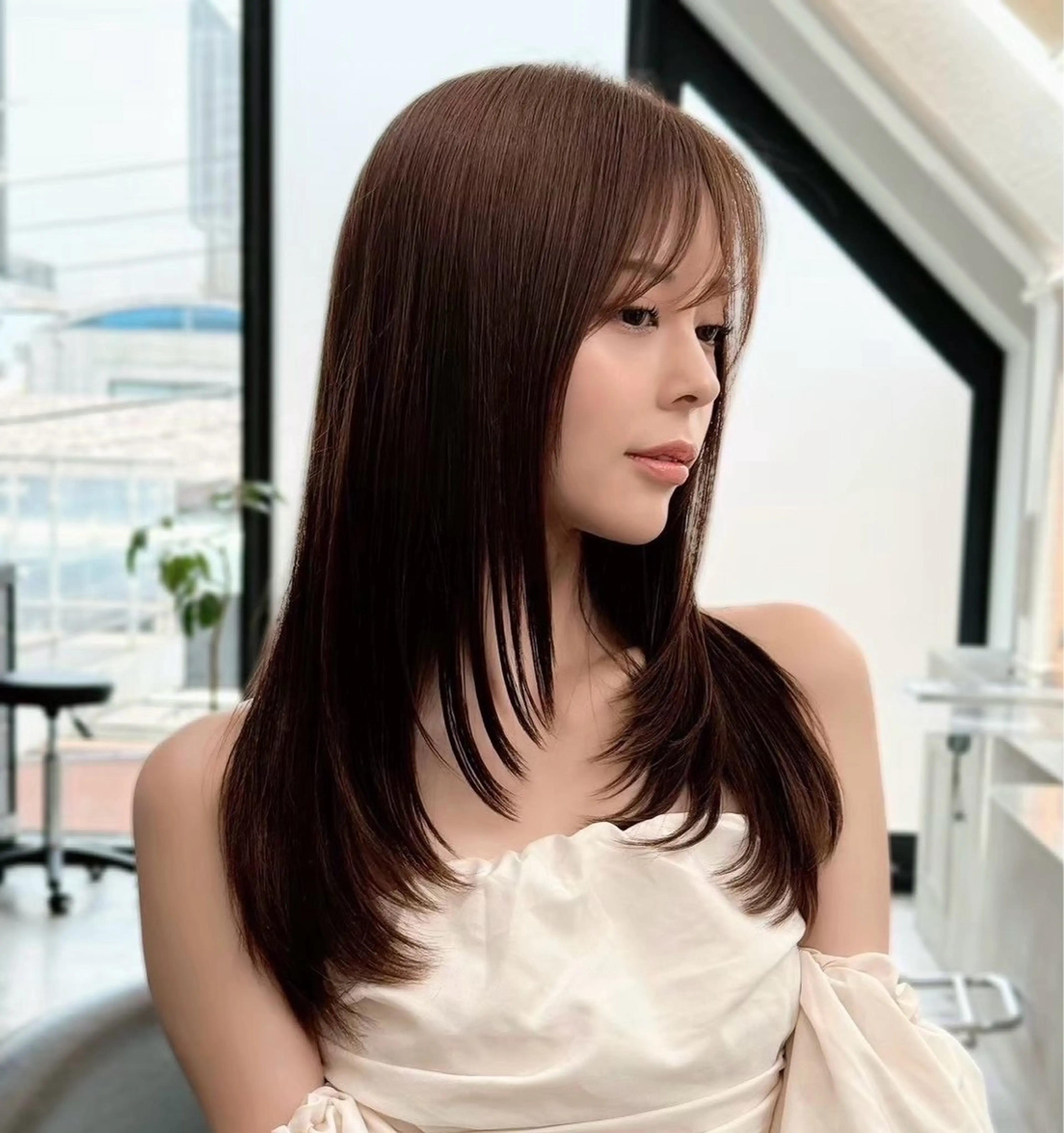 カラー 透明感カラー✨ fuga🧢のヘアスタイル