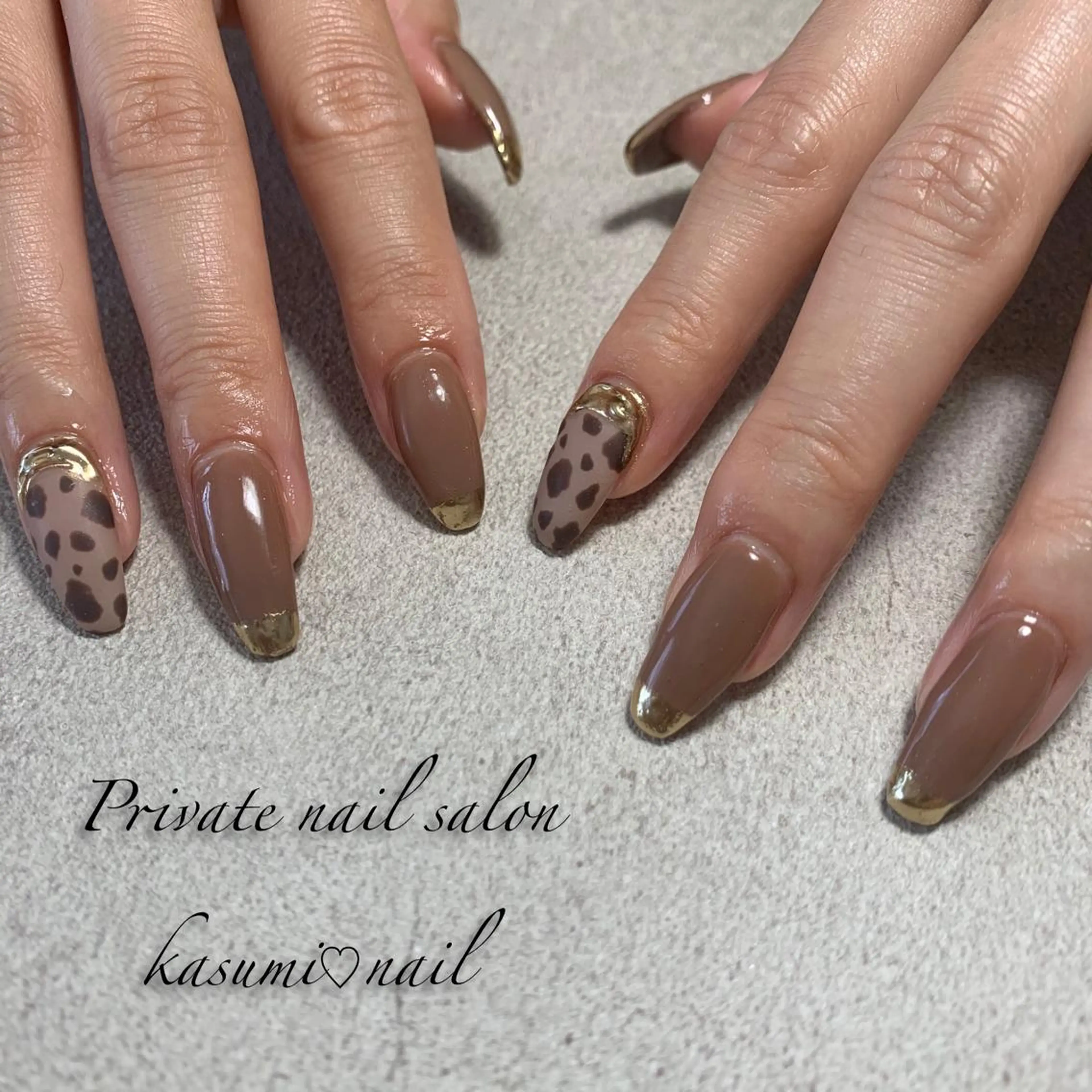ネイル マグネットネイル ミラーネイル ニュアンスネイル 冬ネイル KASUMI♡ Nailのネイルデザイン