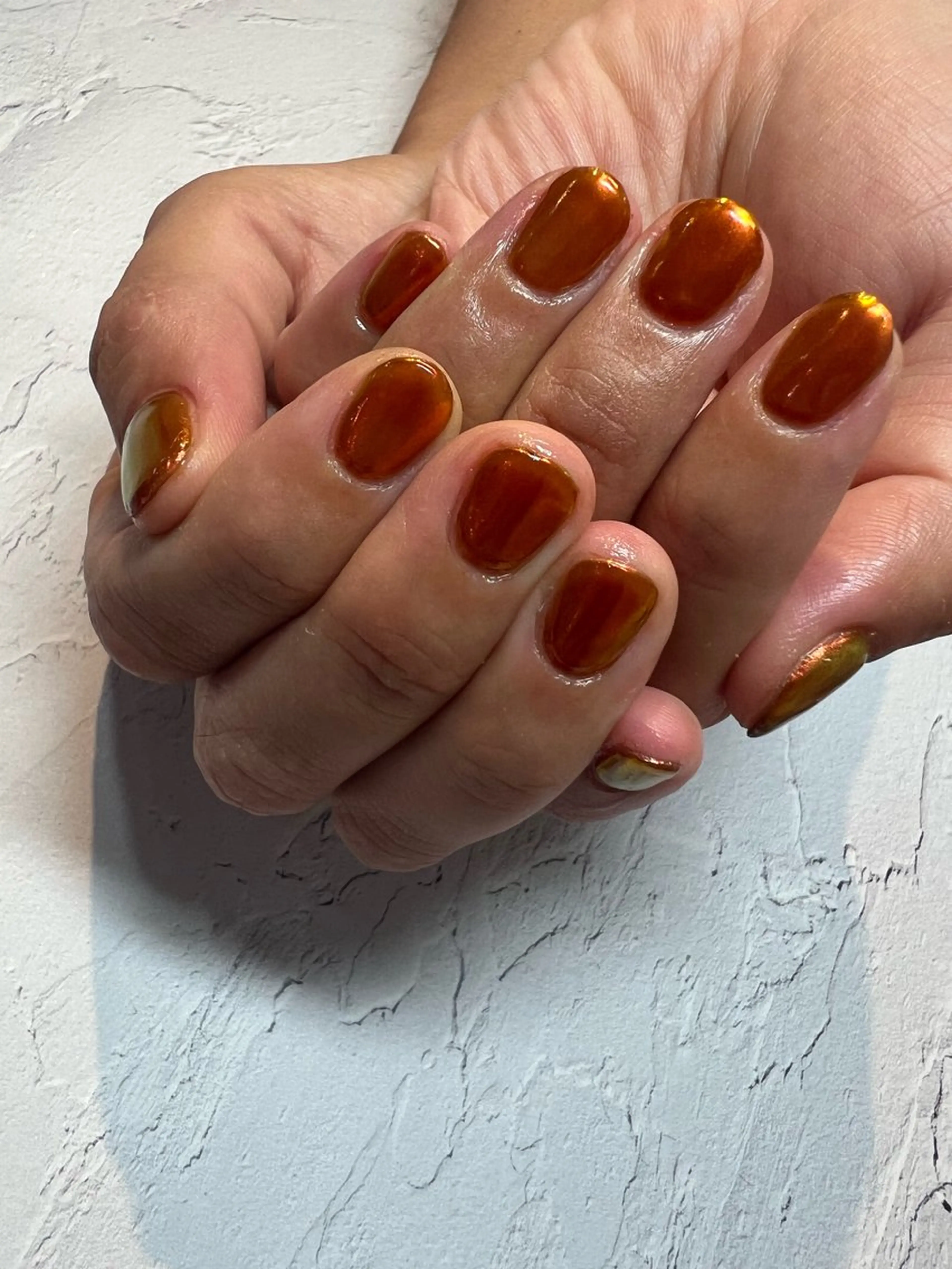 Handジェル ワンカラー＋(ミラーorマグネット)🐾(ジェルオフ&ケア込)の写真