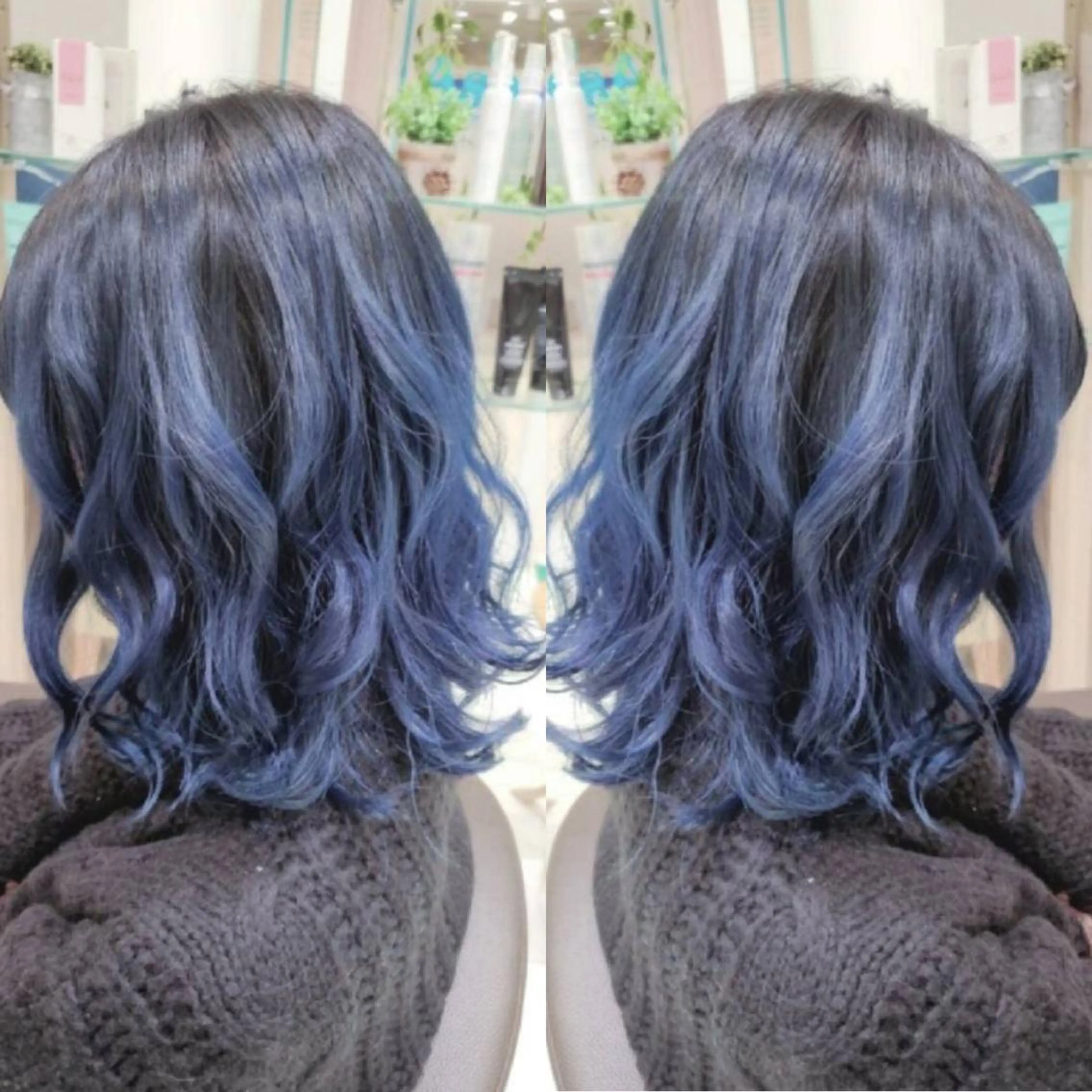 ミディアム カラー 韓国レイヤー×透明感 カラー/山崎一輝のヘアスタイル