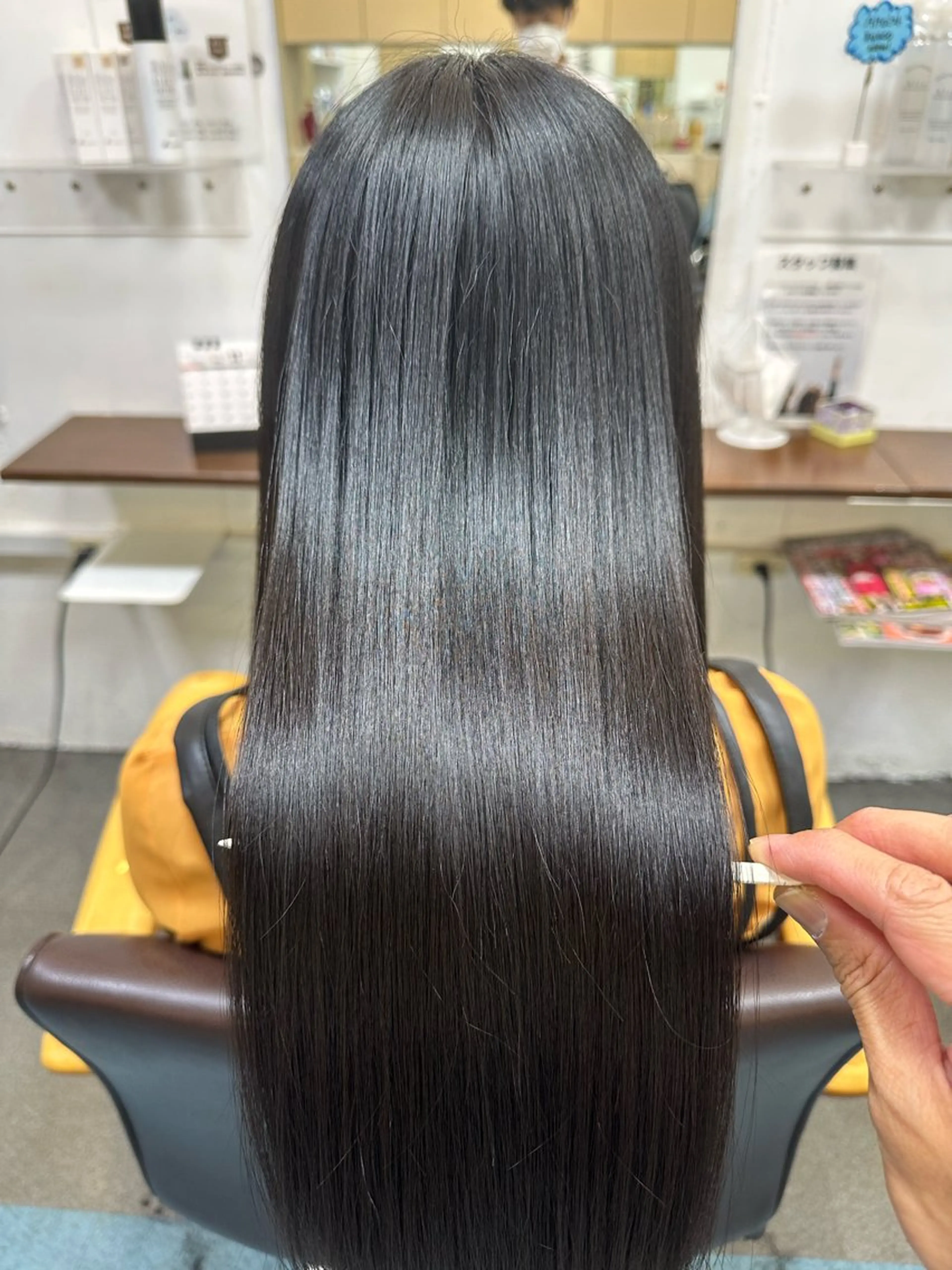 ロング 髪質改善 【髪質改善】に特化 オリーブオイルクラブのヘアスタイル