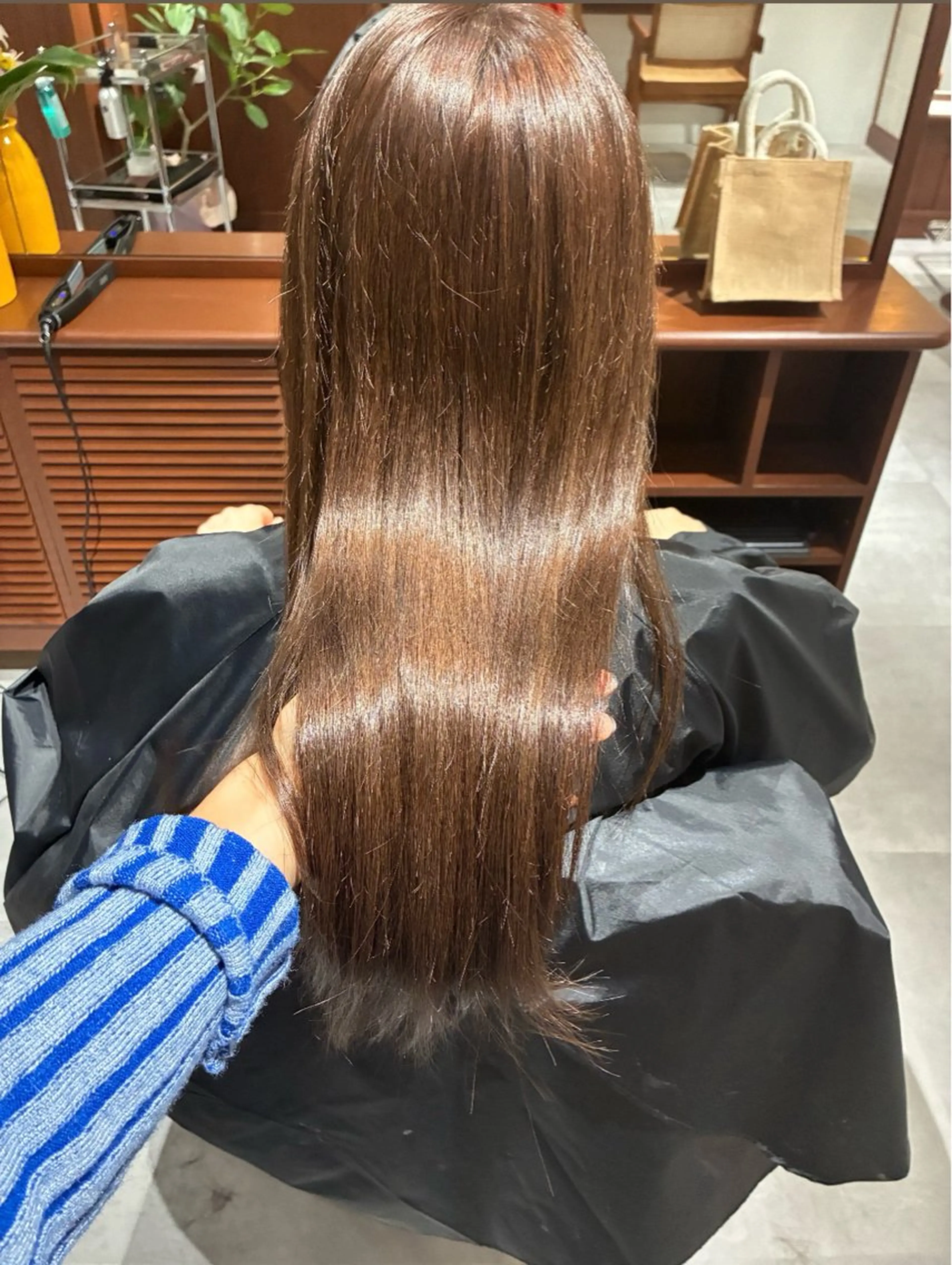 セミロング カラー ヘアアレンジ カット ヘアカラー トリートメント 💟Opus/ Mizuki🐕💟のヘアスタイル