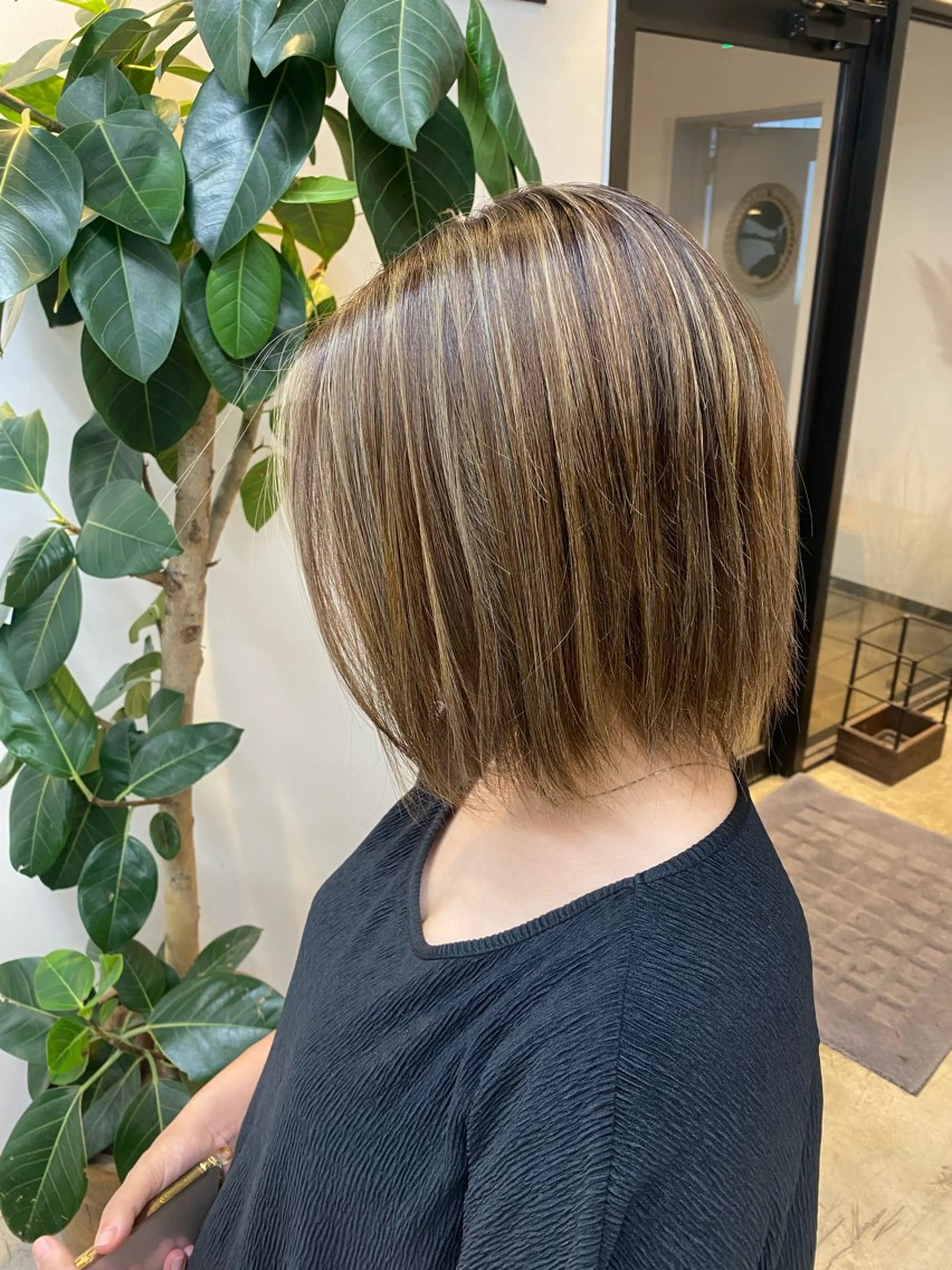 ショート カラー 🌼ハイライト透明感 🌼maiのヘアスタイル