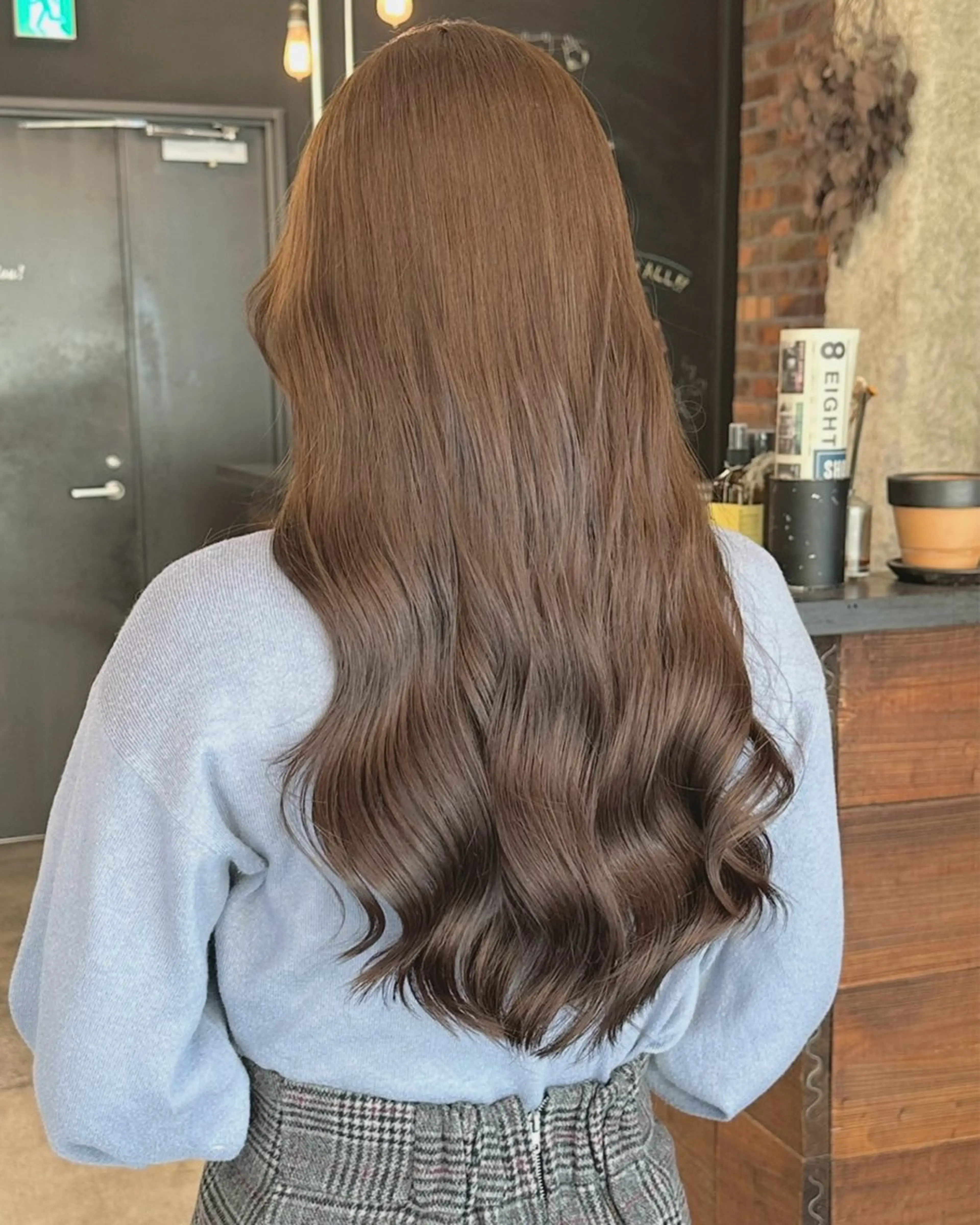 ロング カラー ヘアカラー トリートメント 村田 来倖のヘアスタイル