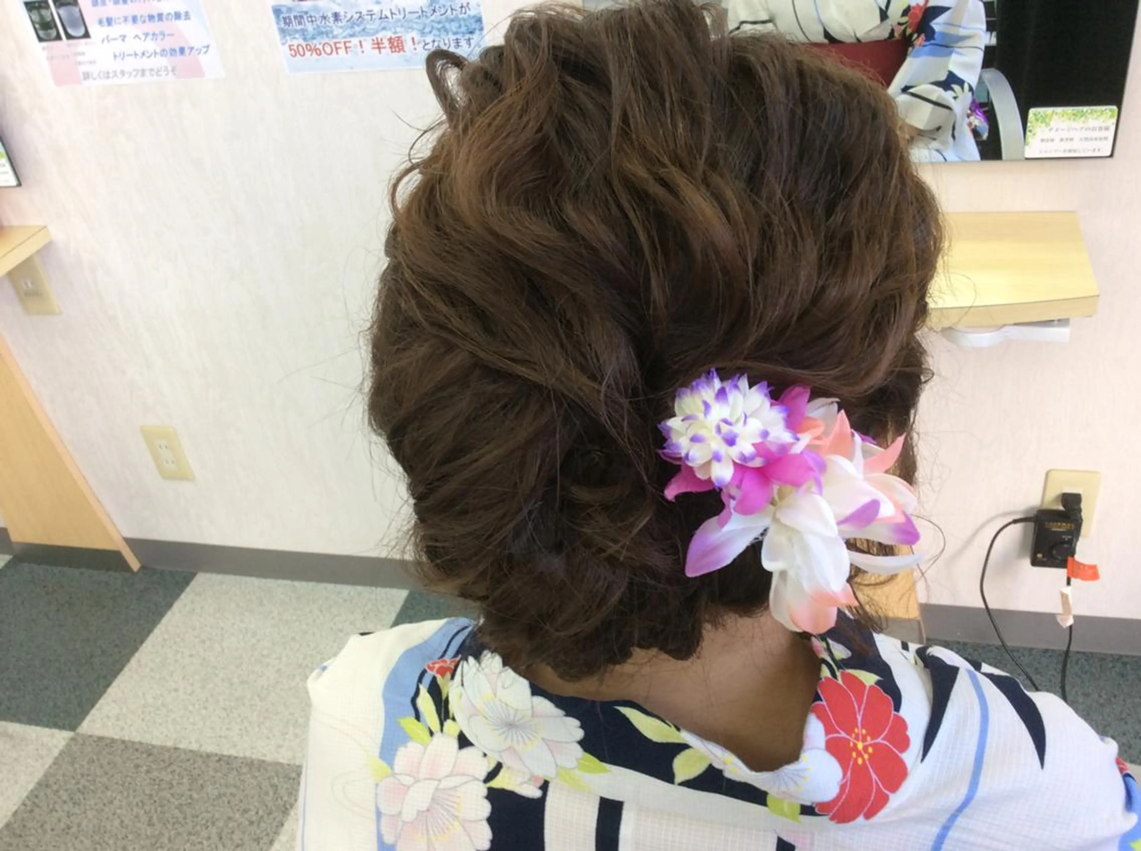 ヘアアレンジ 小野寺  かよこのヘアスタイル