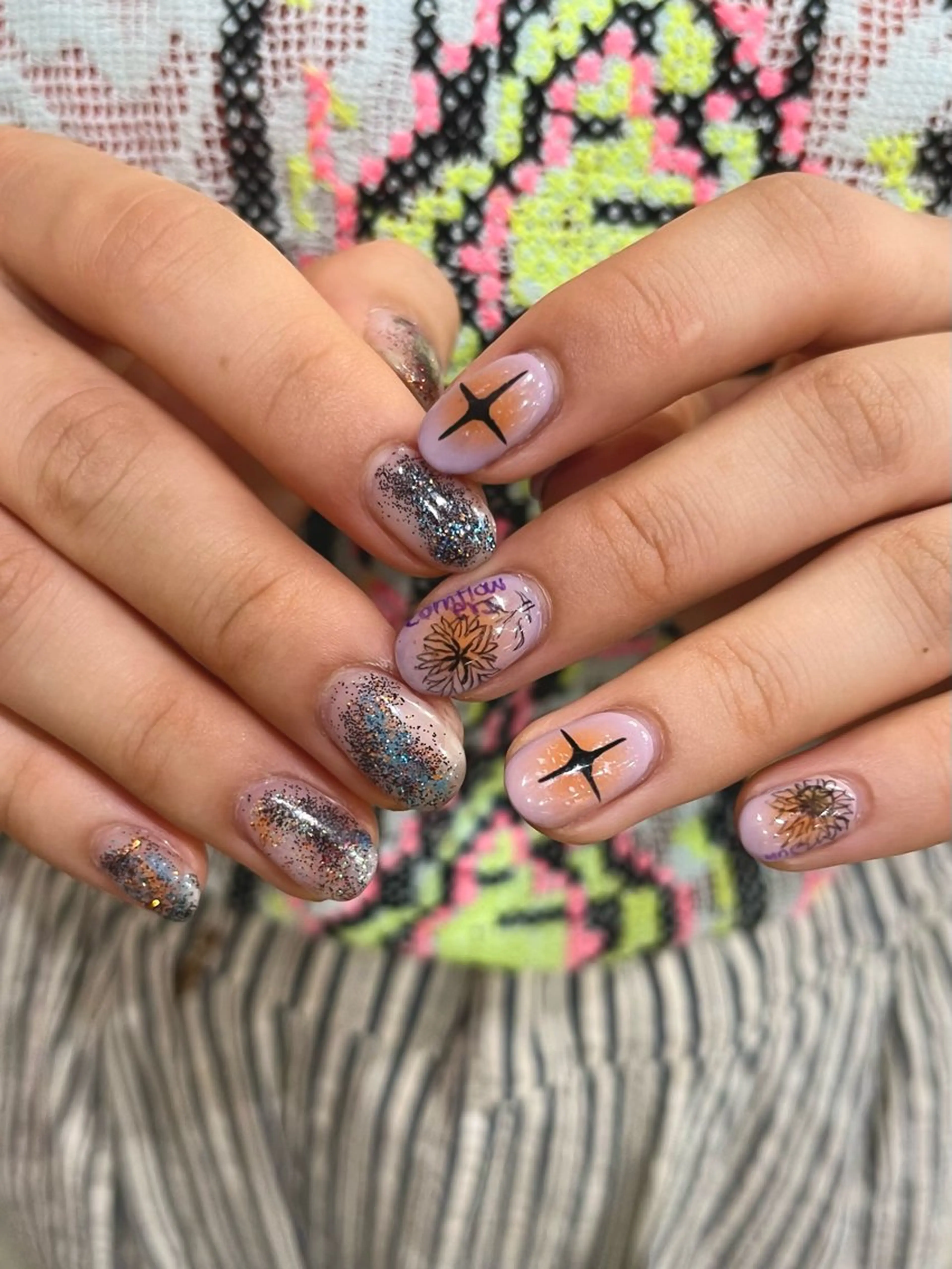 ネイル ラメ(グリッター) 吉祥寺/個性派/ kazuha🩰のヘアスタイル