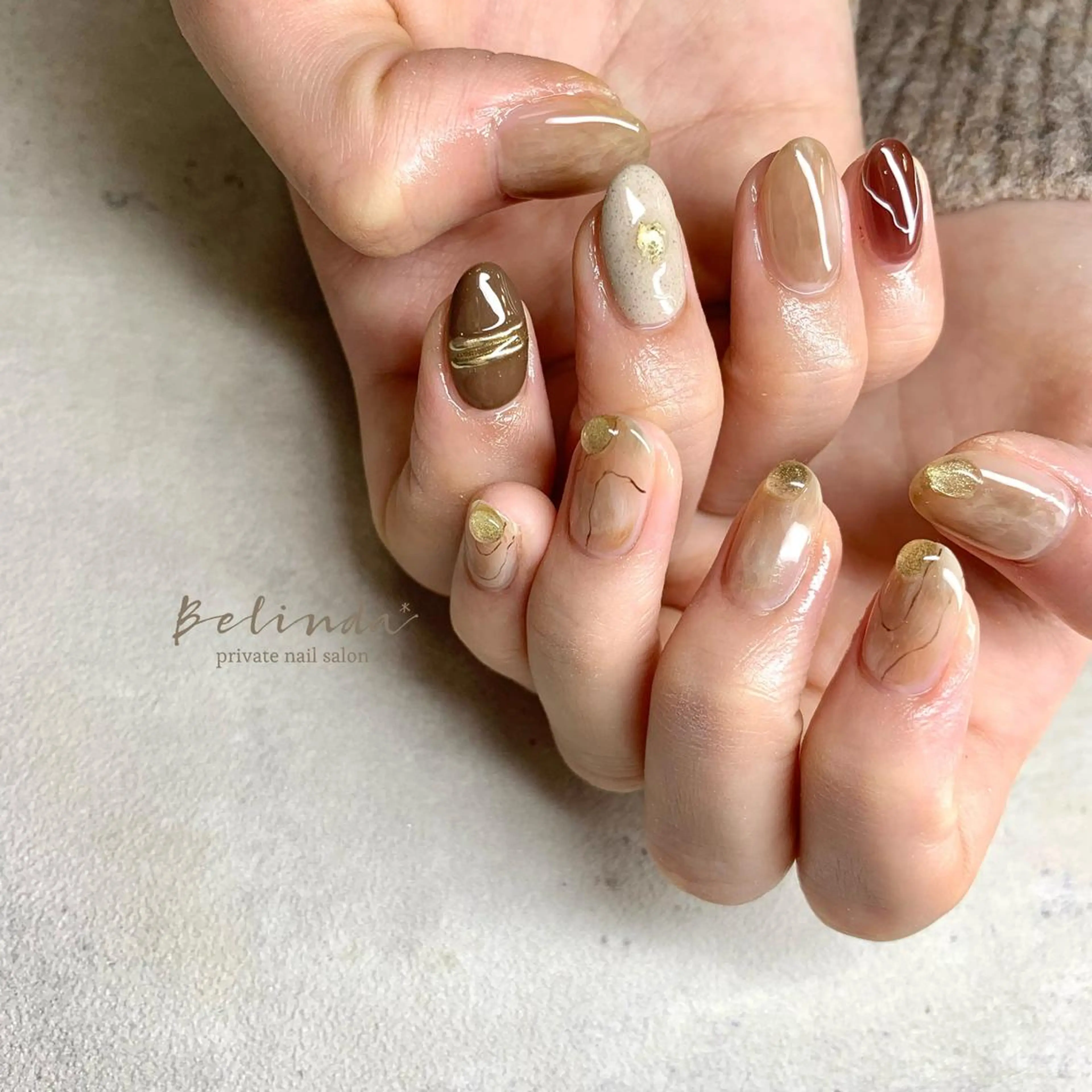 ネイル ハンドネイル Belinda Nailのネイルデザイン