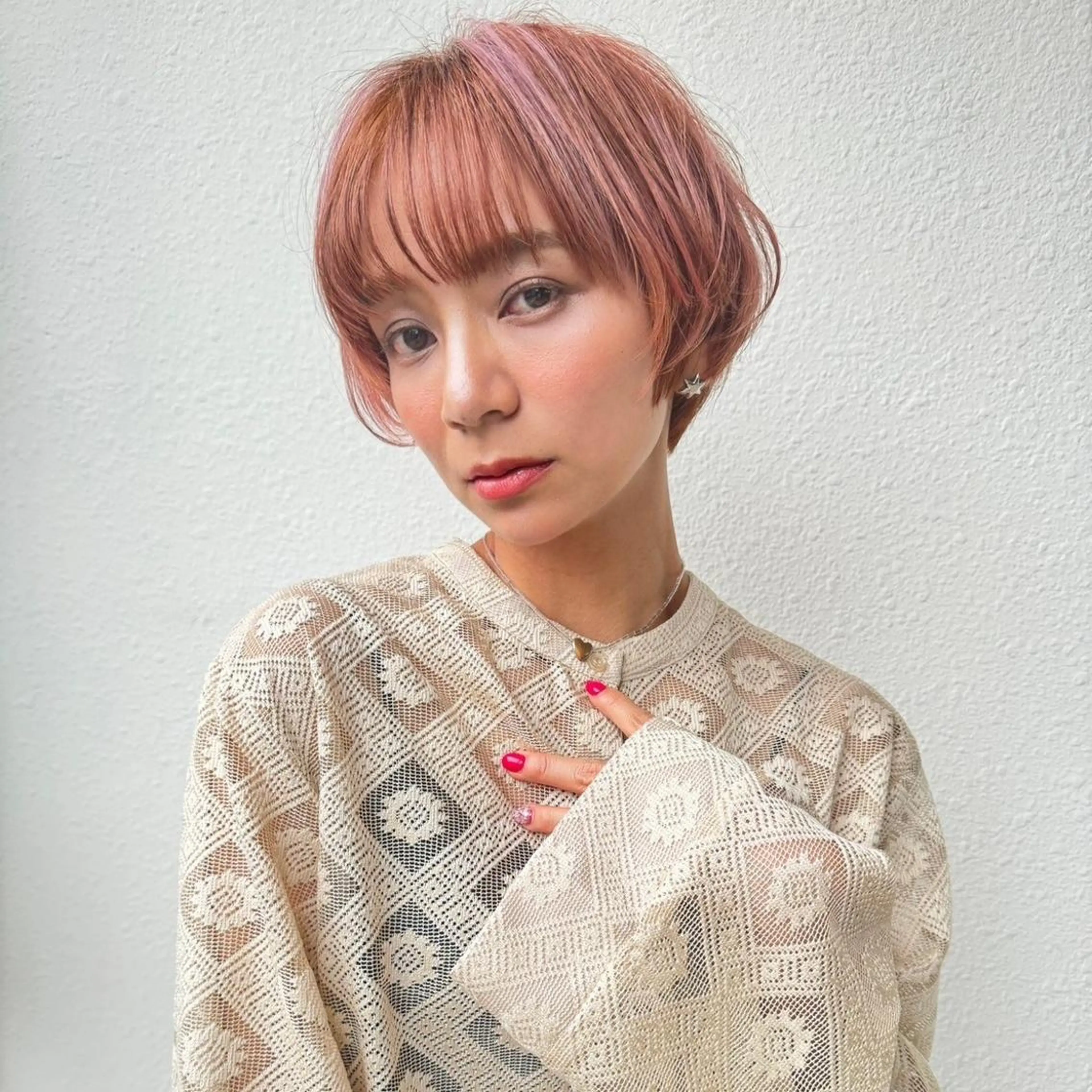 ショート インナーカラー◆ ダブルカラー◆　上原のヘアスタイル
