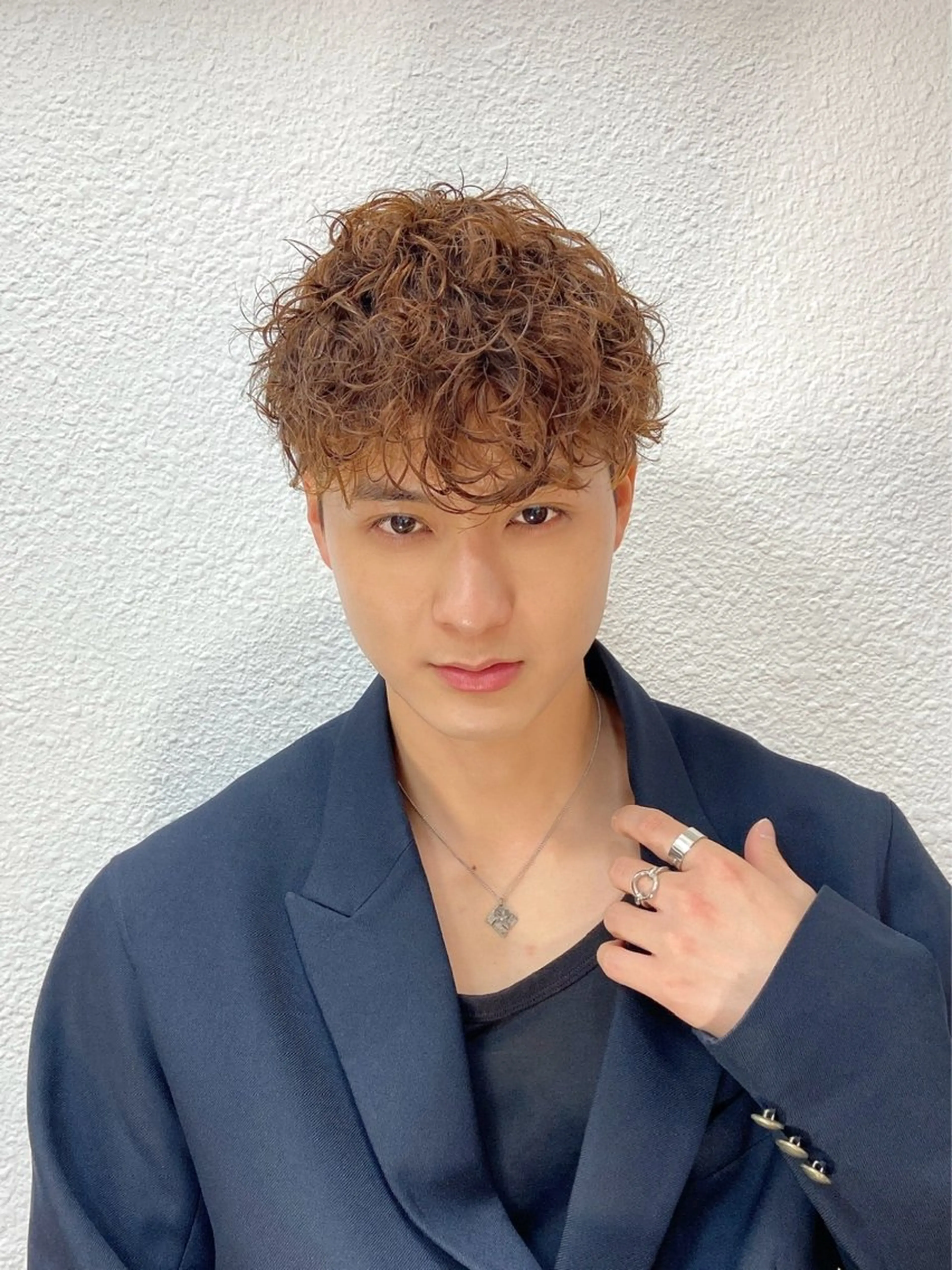 ショート パーマ カット パーマ トリートメント メンズ/スパイキー ショート/isseyのヘアスタイル