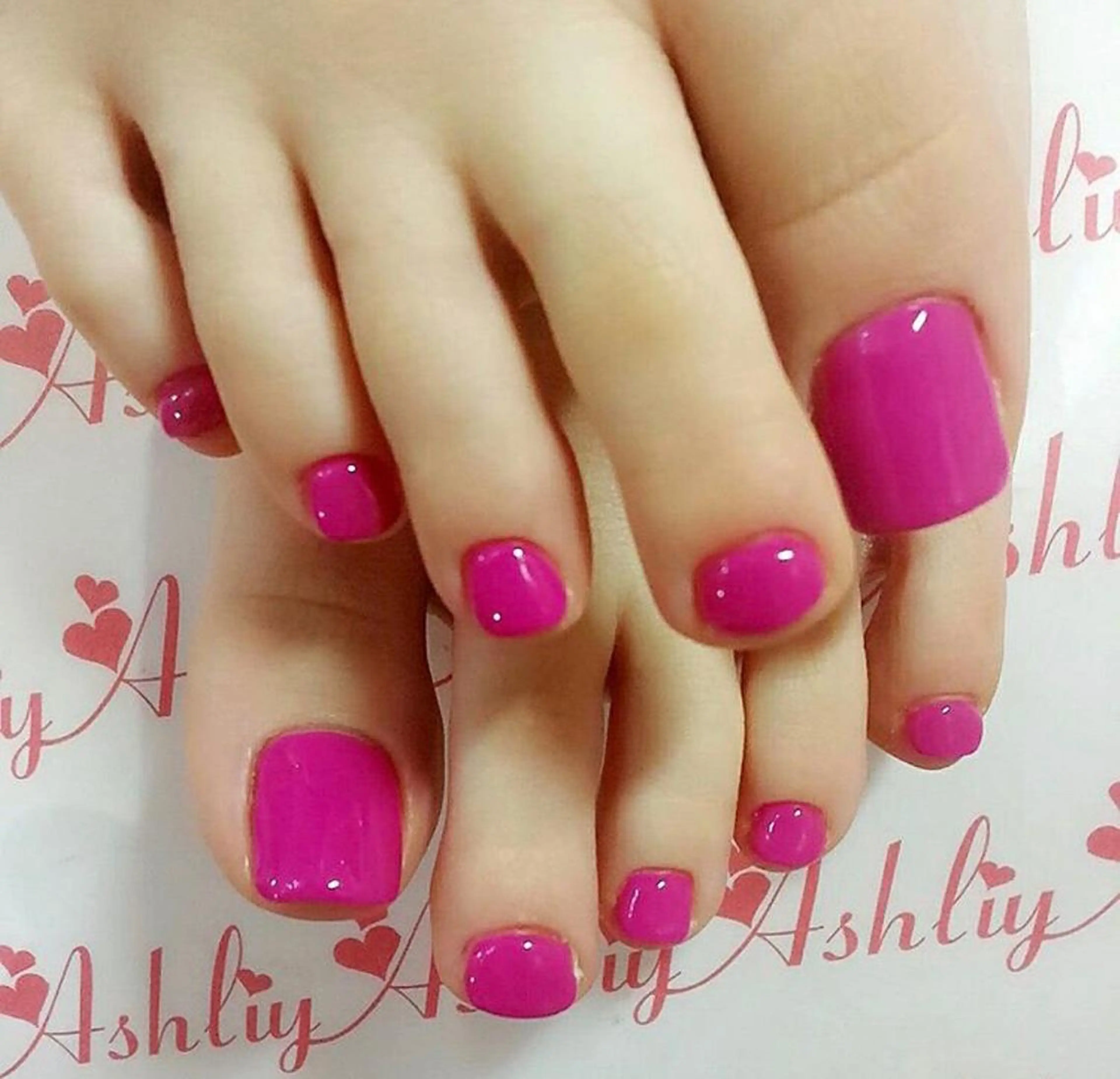 ネイル フットネイル Ashliy大宮♡ アシュリーのネイルデザイン