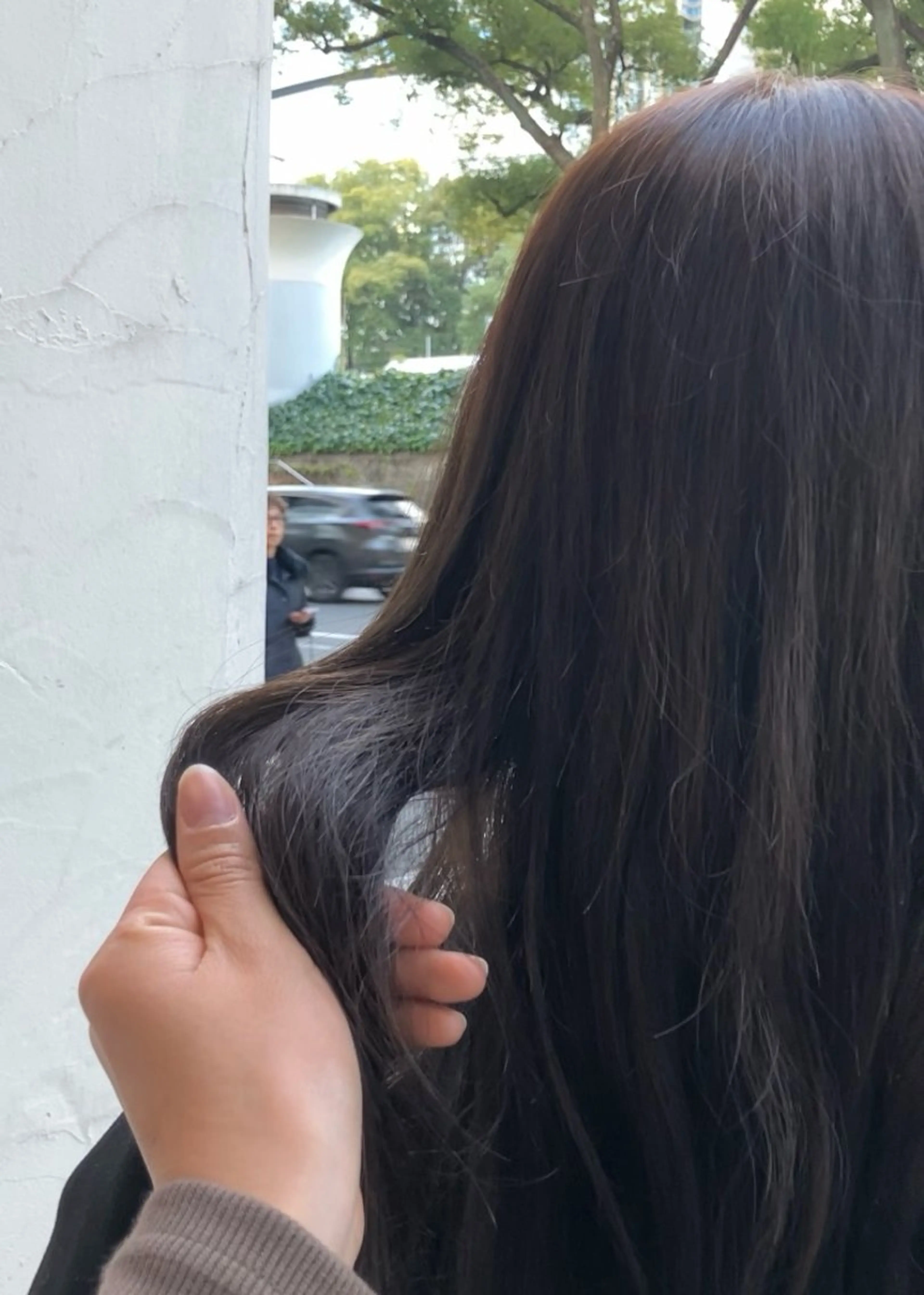 ロング カラー ヘアアレンジ 久野 紗愛のヘアスタイル