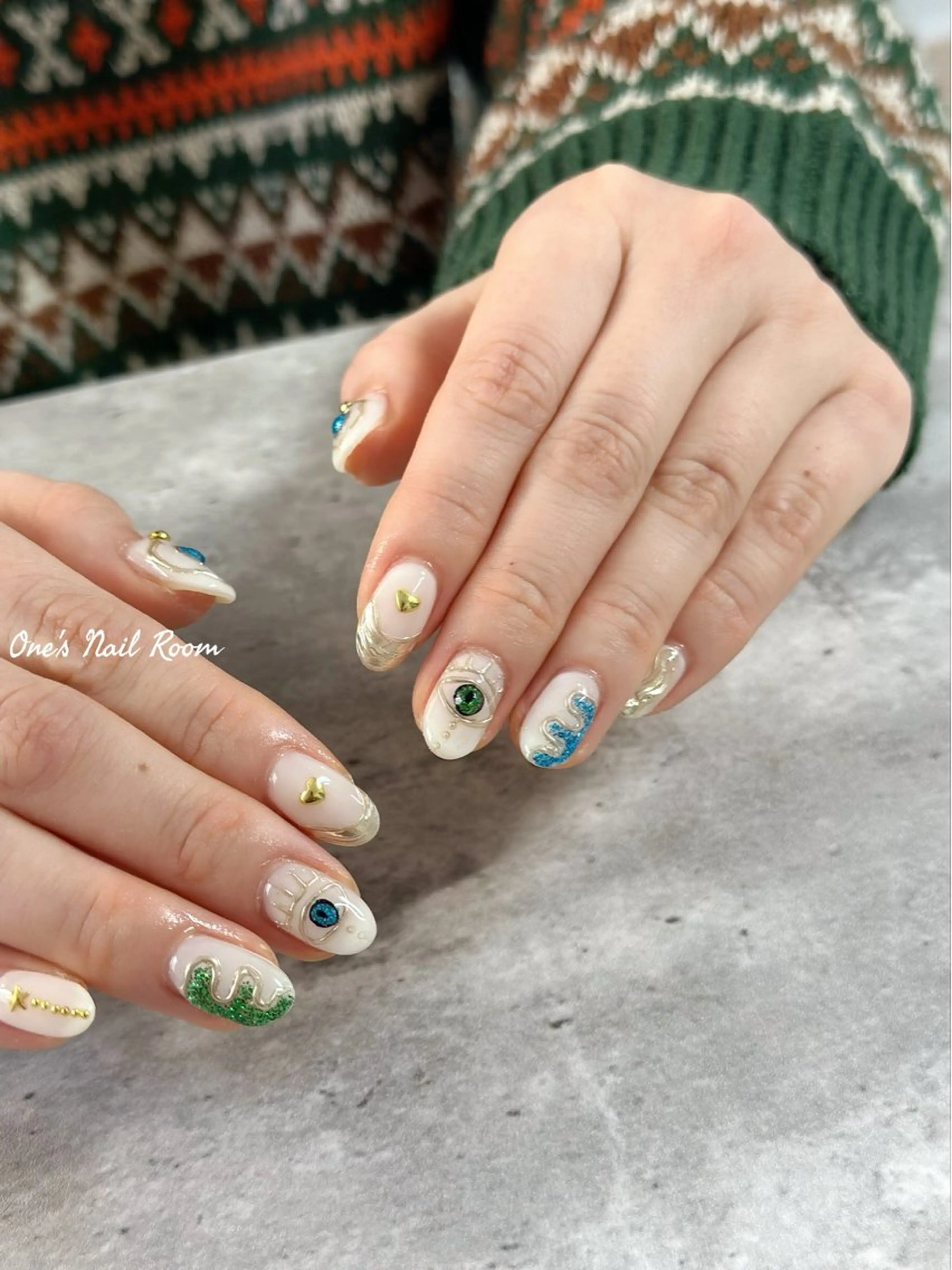 ネイル ハンドネイル One's Nail Roomのネイルデザイン