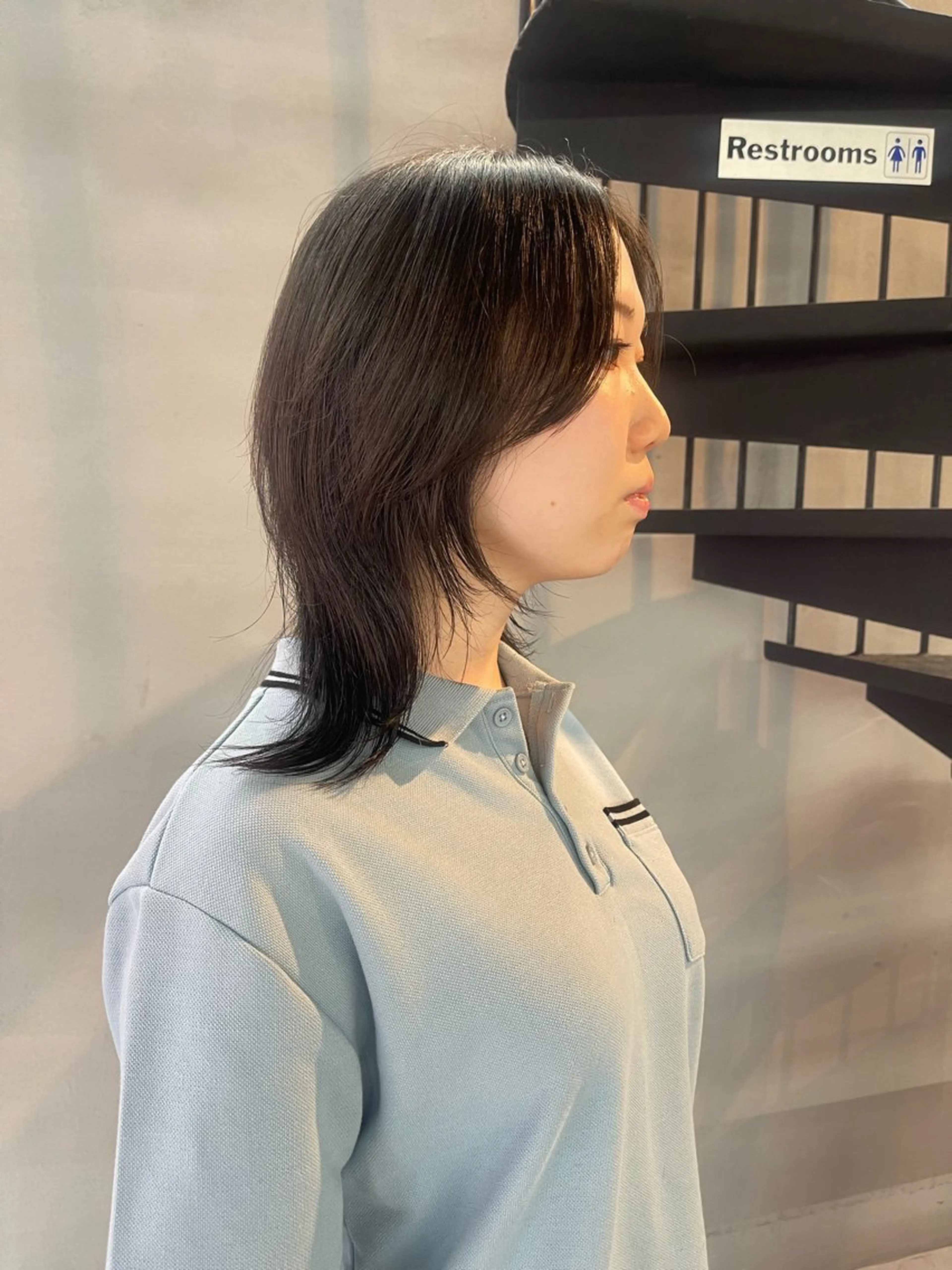 ミディアム レイヤーカット ウルフカット ウルフレイヤー カット 柏 ウルフ/レイヤー 田中佐和🐺のヘアスタイル