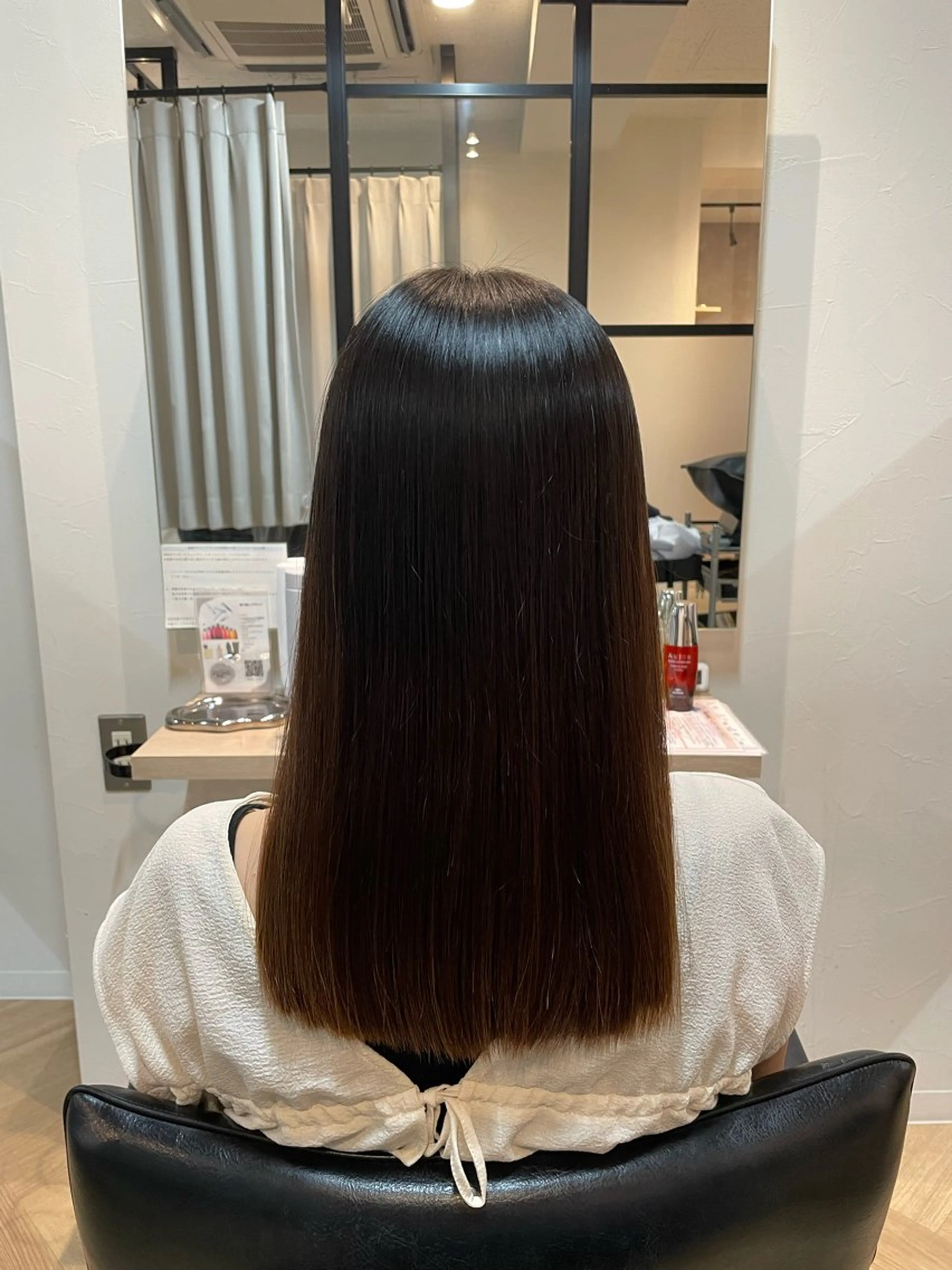 ロング 縮毛矯正 トリートメント tocca千葉店 /せりなのヘアスタイル