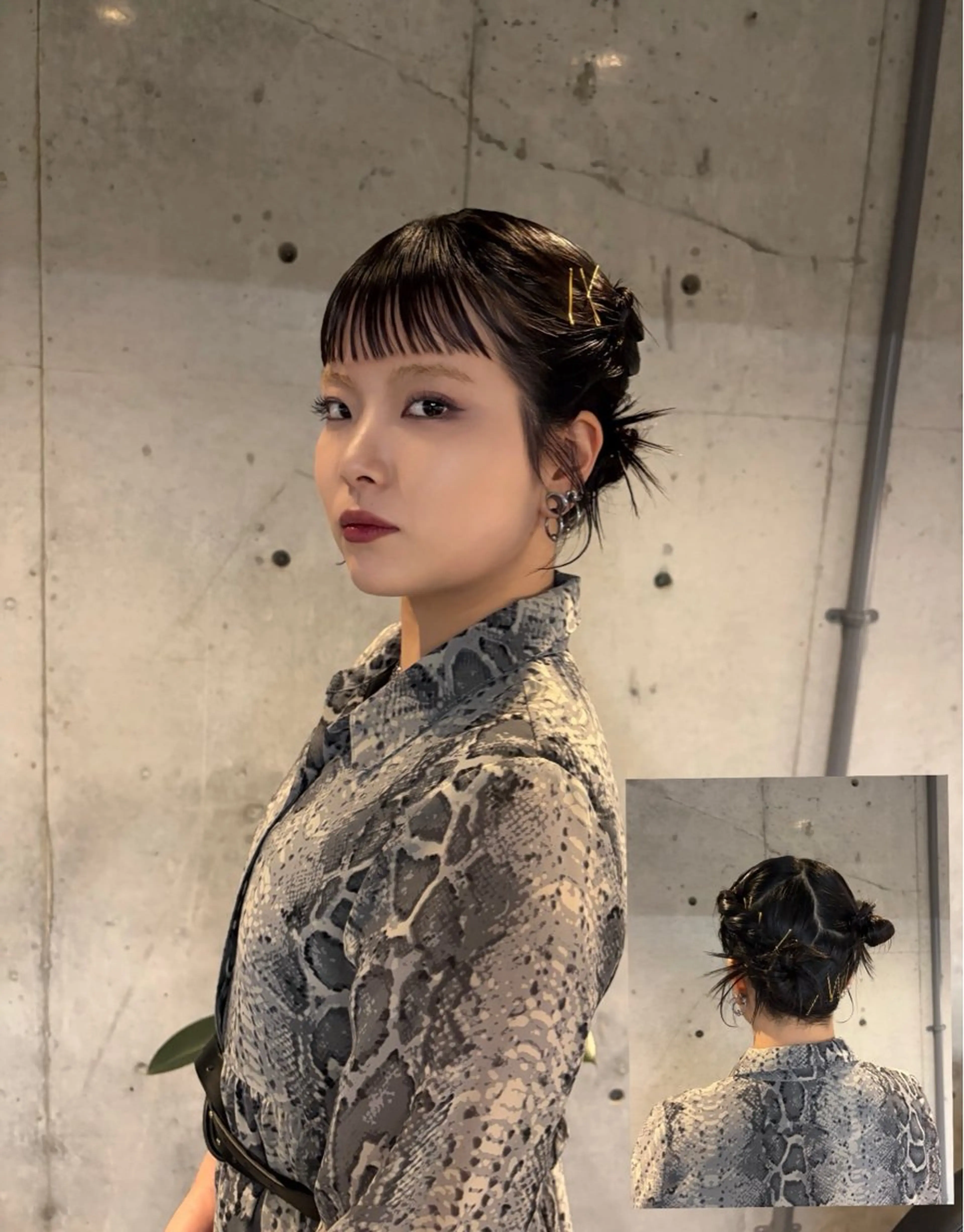 ショート 透明感カラー/似合わ せカット/大島実加永のヘアスタイル