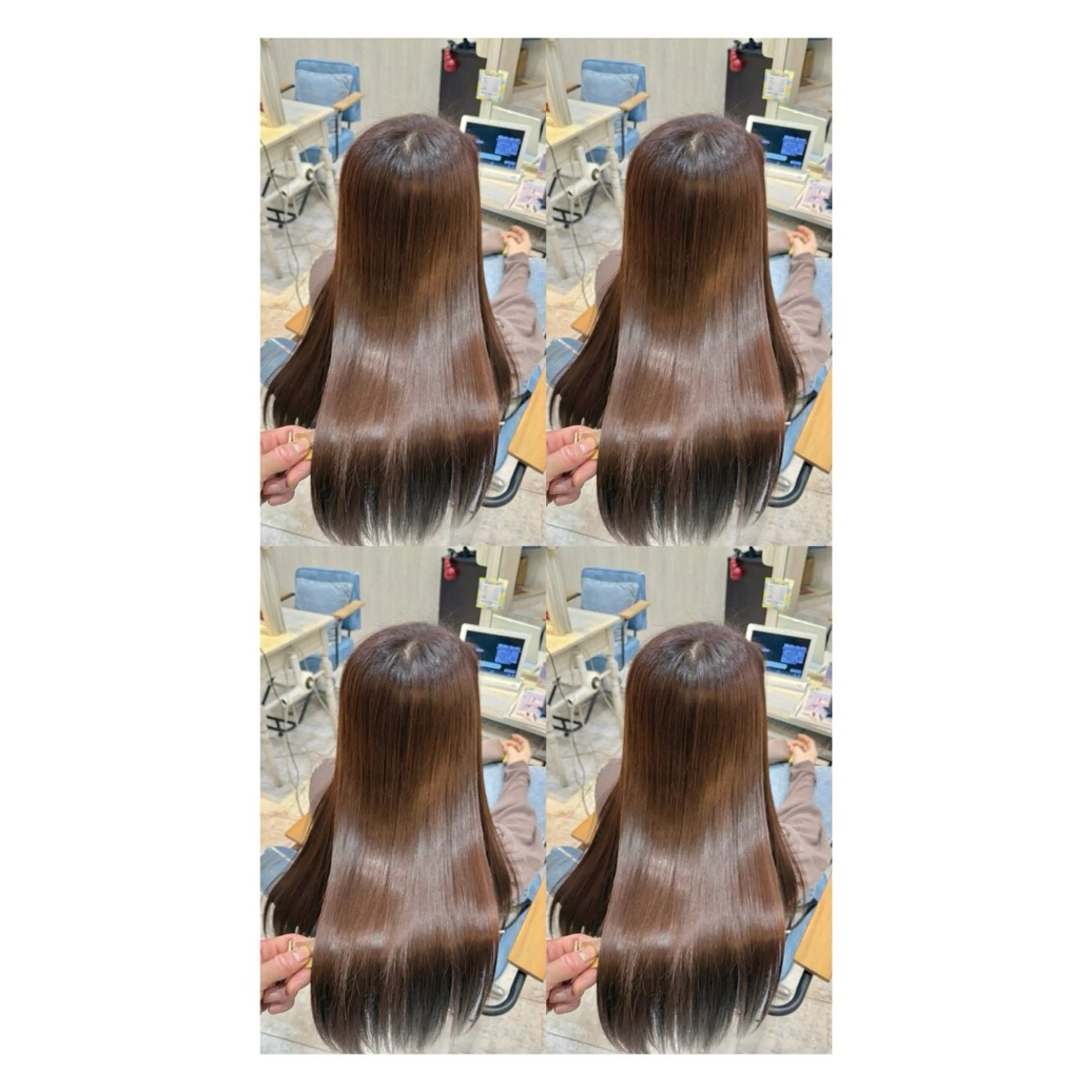 ロング カラー インナーカラー 髪質改善 カット ヘアカラー トリートメント 店長✨レイヤー✖️ 髪質改善✖️韓国ヘアのヘアスタイル