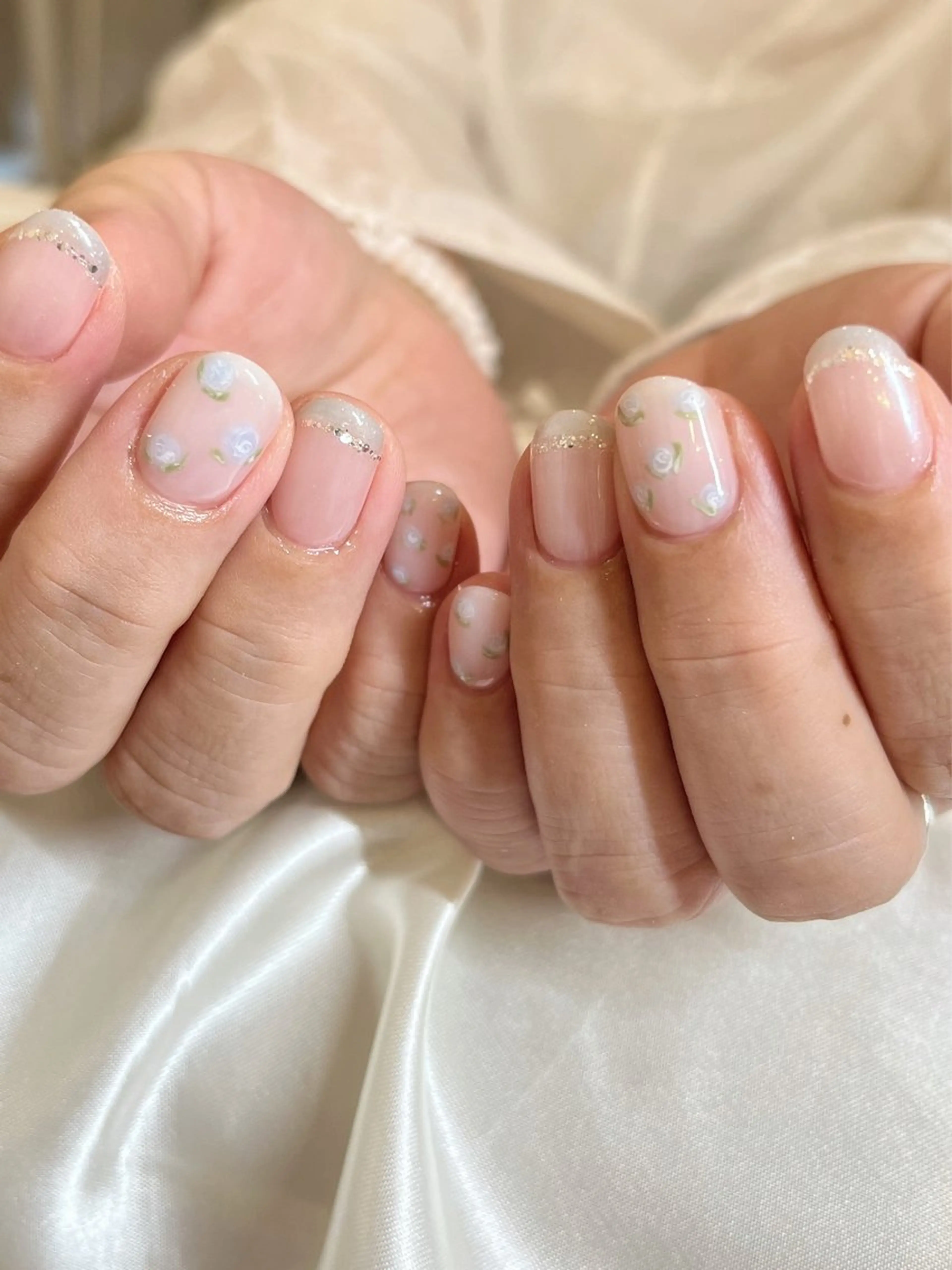 ネイル ハンドネイル petit sarina..ෆのネイルデザイン