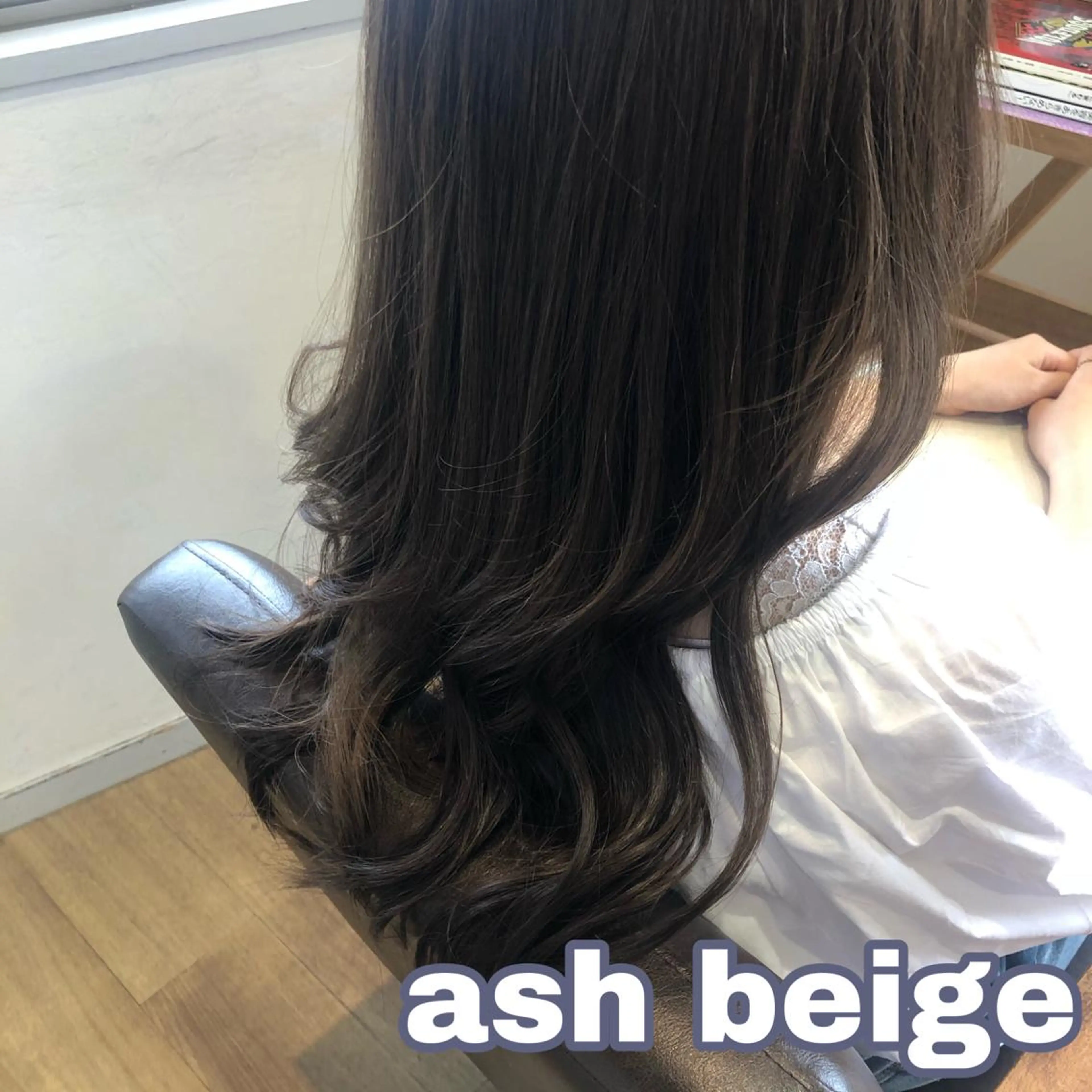 ロング カラー ベージュカラー なつき/艶ピンク/ girly hairのヘアスタイル