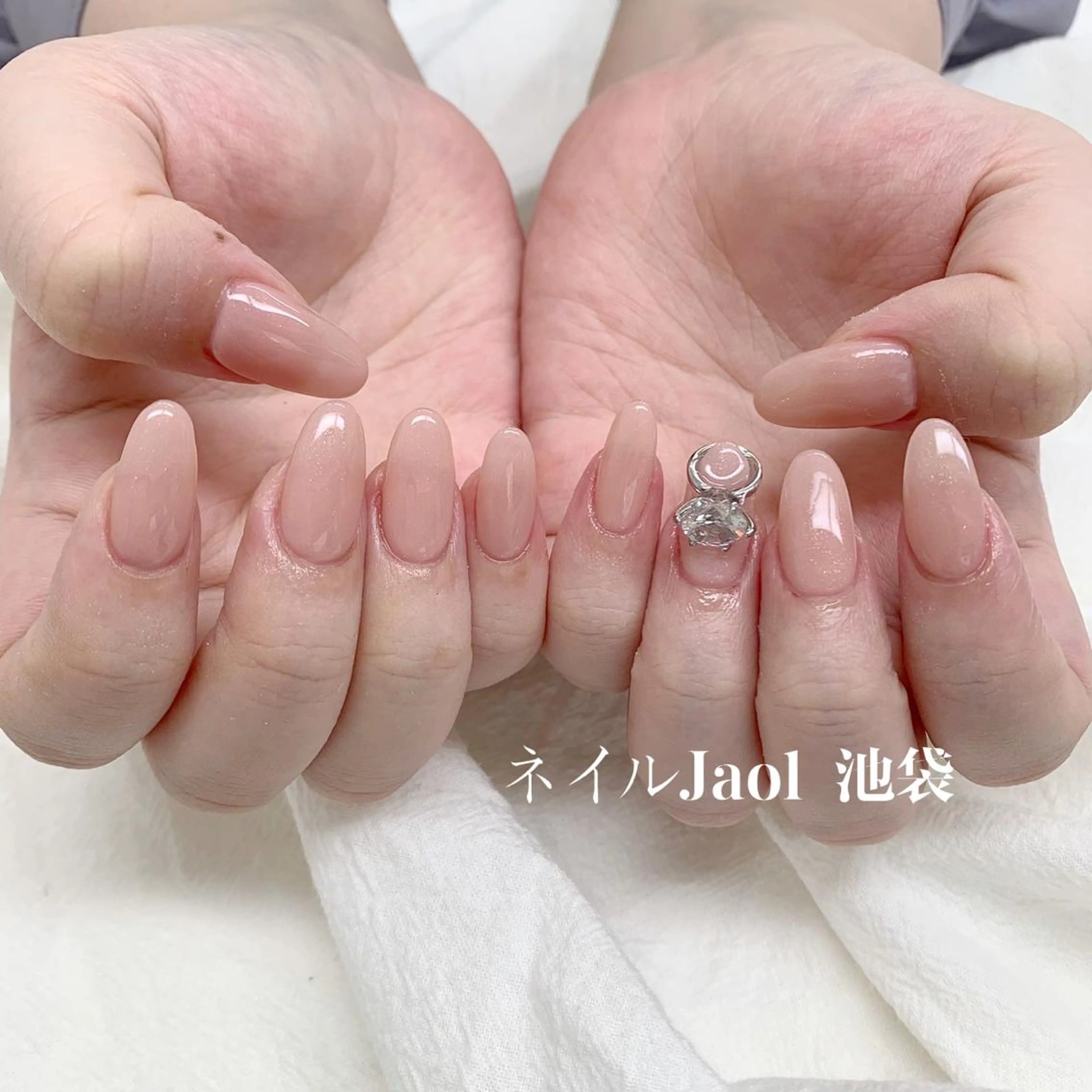 セミロング ネイルJaol 池袋のネイルデザイン