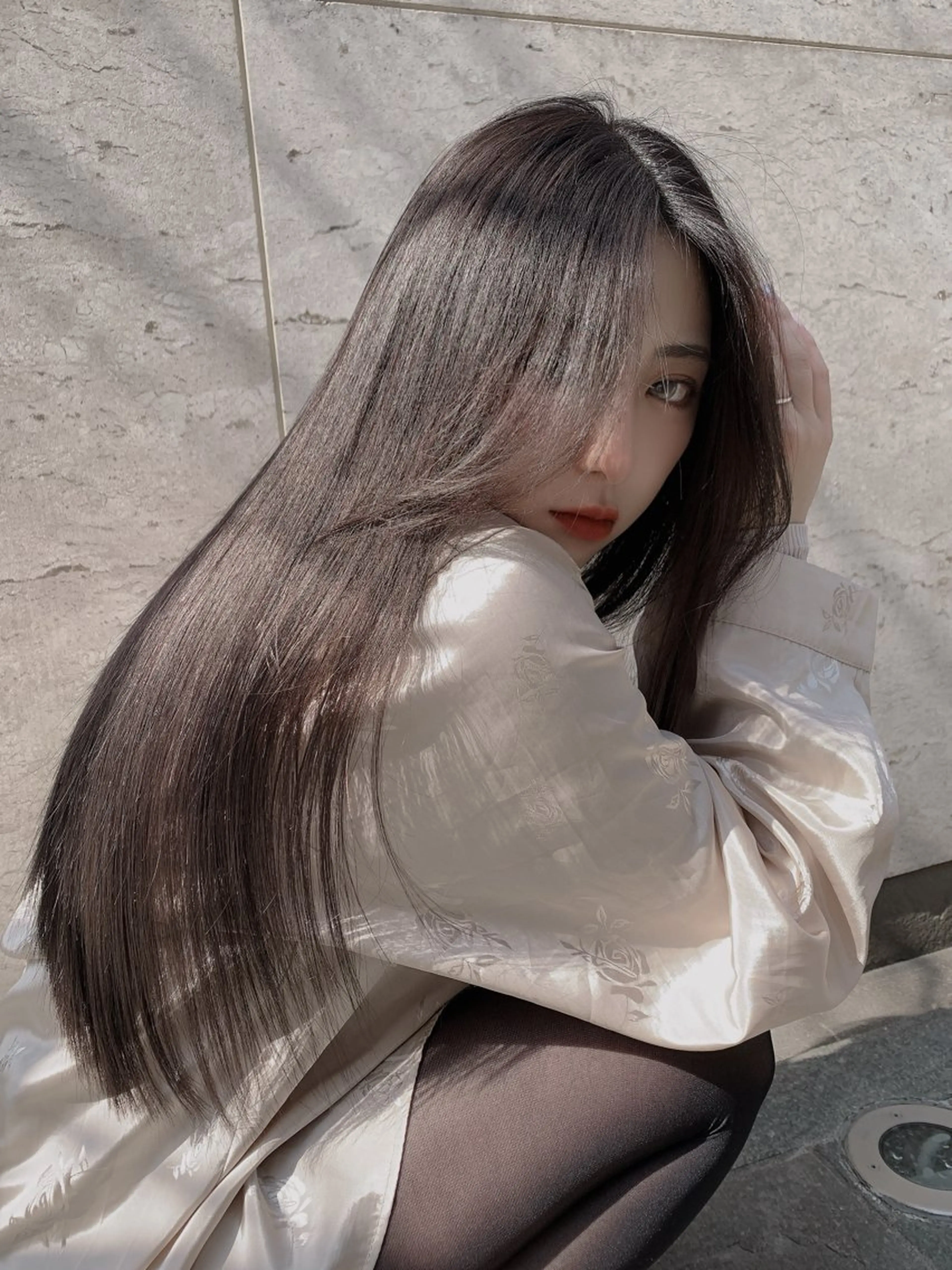 ロング カラー ロングレイヤー レイヤーカット ロング 美髪/レイヤー 青山/ヒロキのヘアスタイル