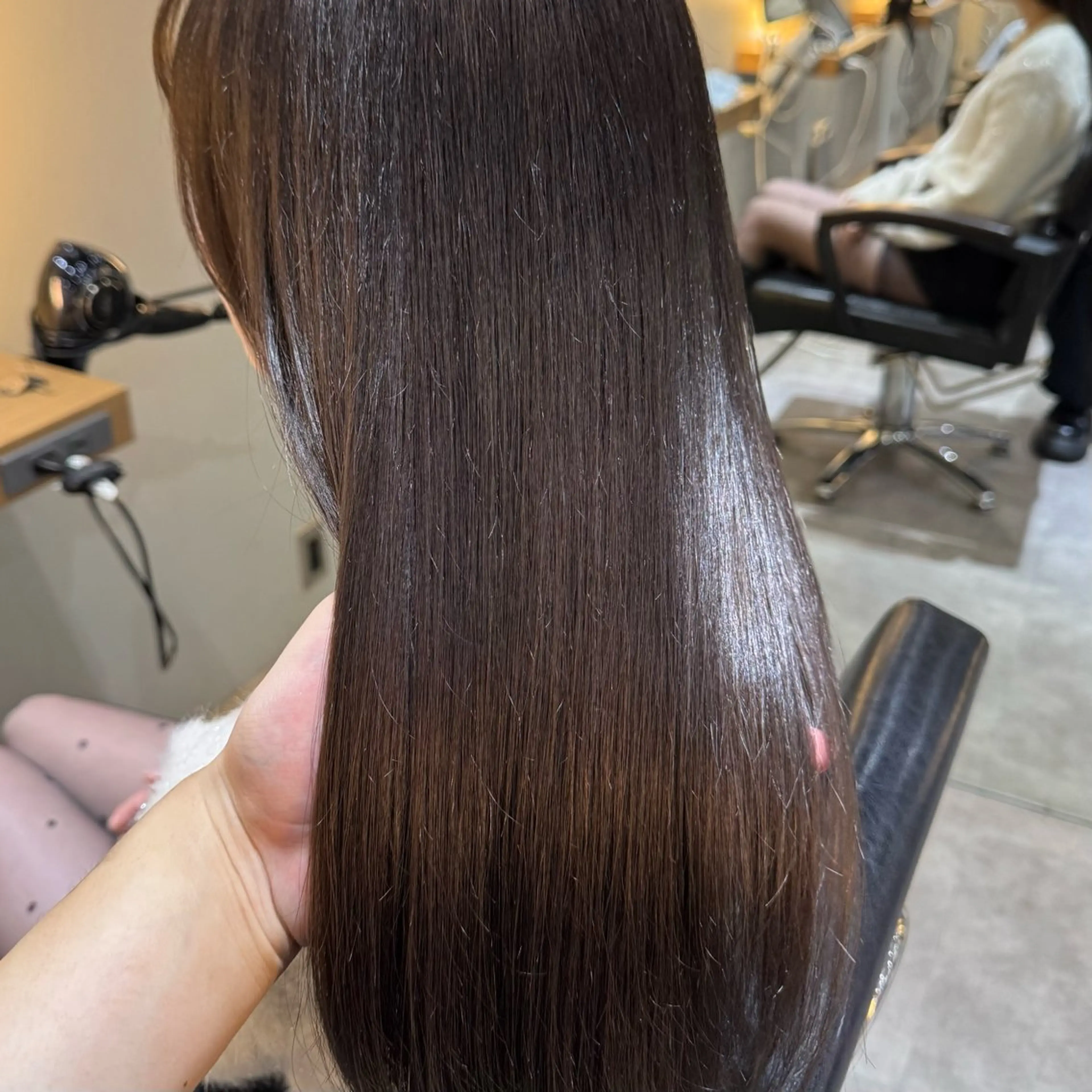 ロング カラー ヘアアレンジ ヘアカラー ブリーチなしカラー /新百合ヶ丘/安形翔のヘアスタイル