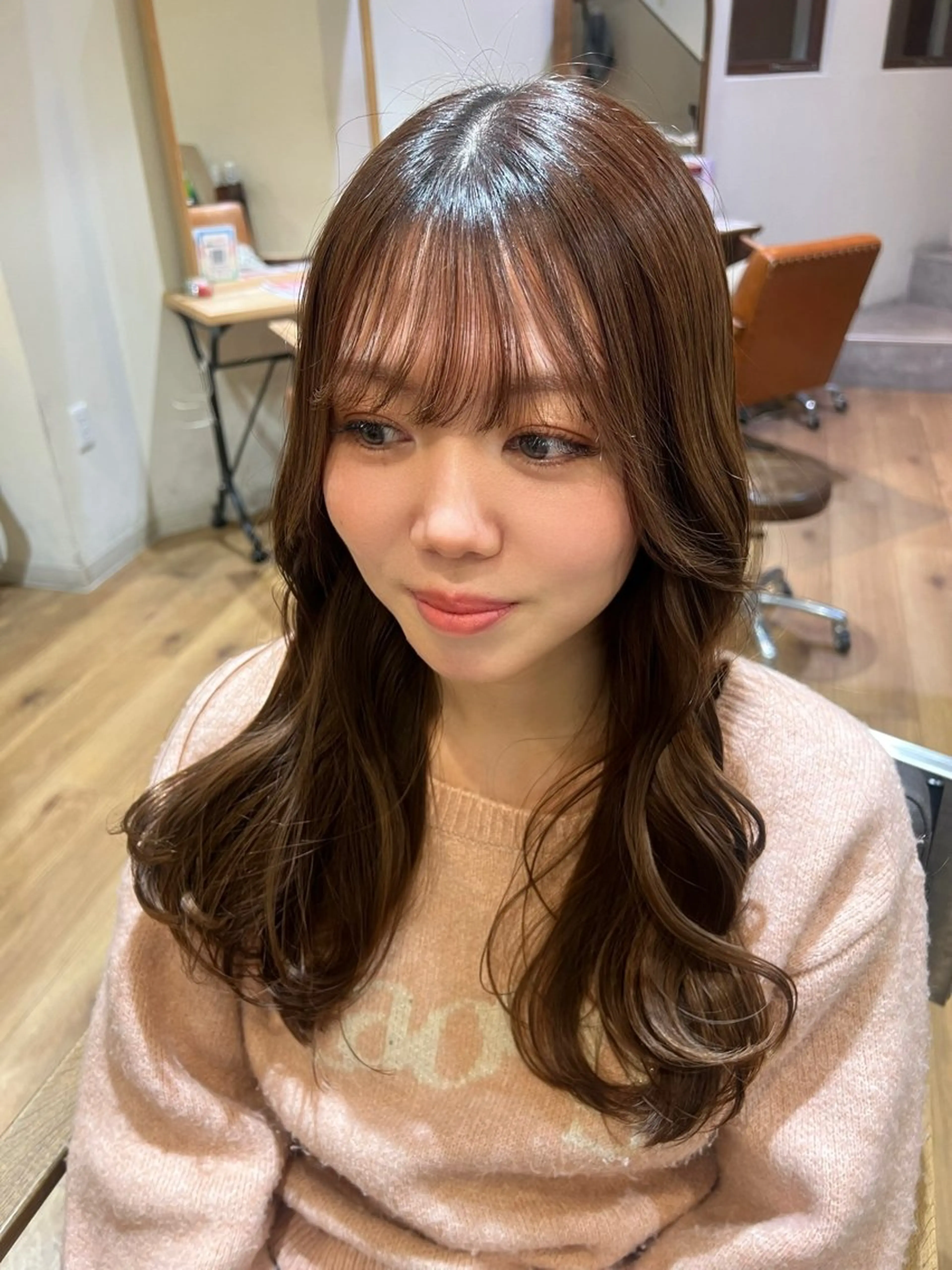 ロング カット トリートメント 星川 桃春のヘアスタイル