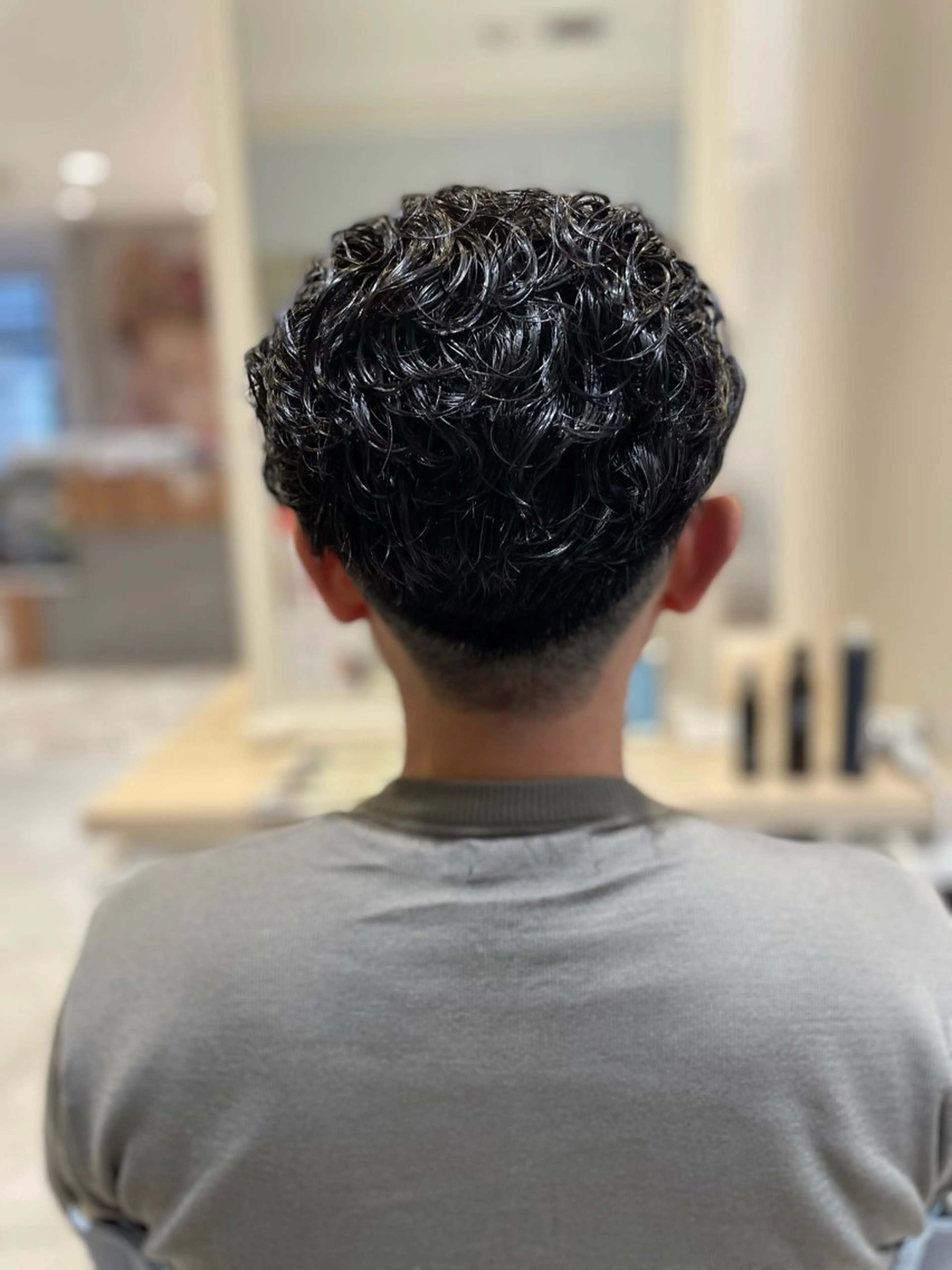 ショート パーマ メンズ カット パーマ メンズパーマ/カット / 古川　諒のヘアスタイル