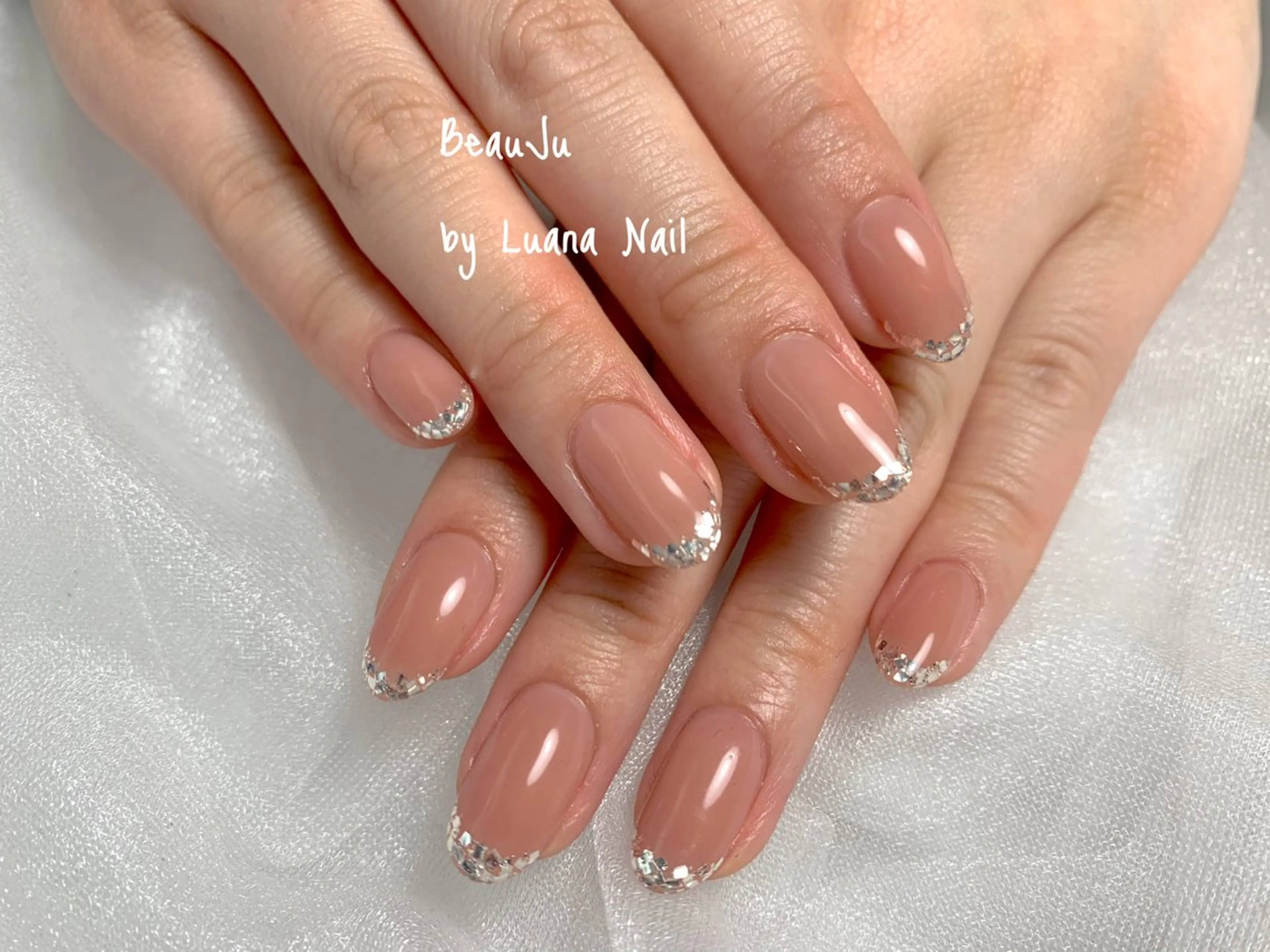 ネイル ラメ(グリッター) ハンドネイル BeauJu by Luana Nailのネイルデザイン