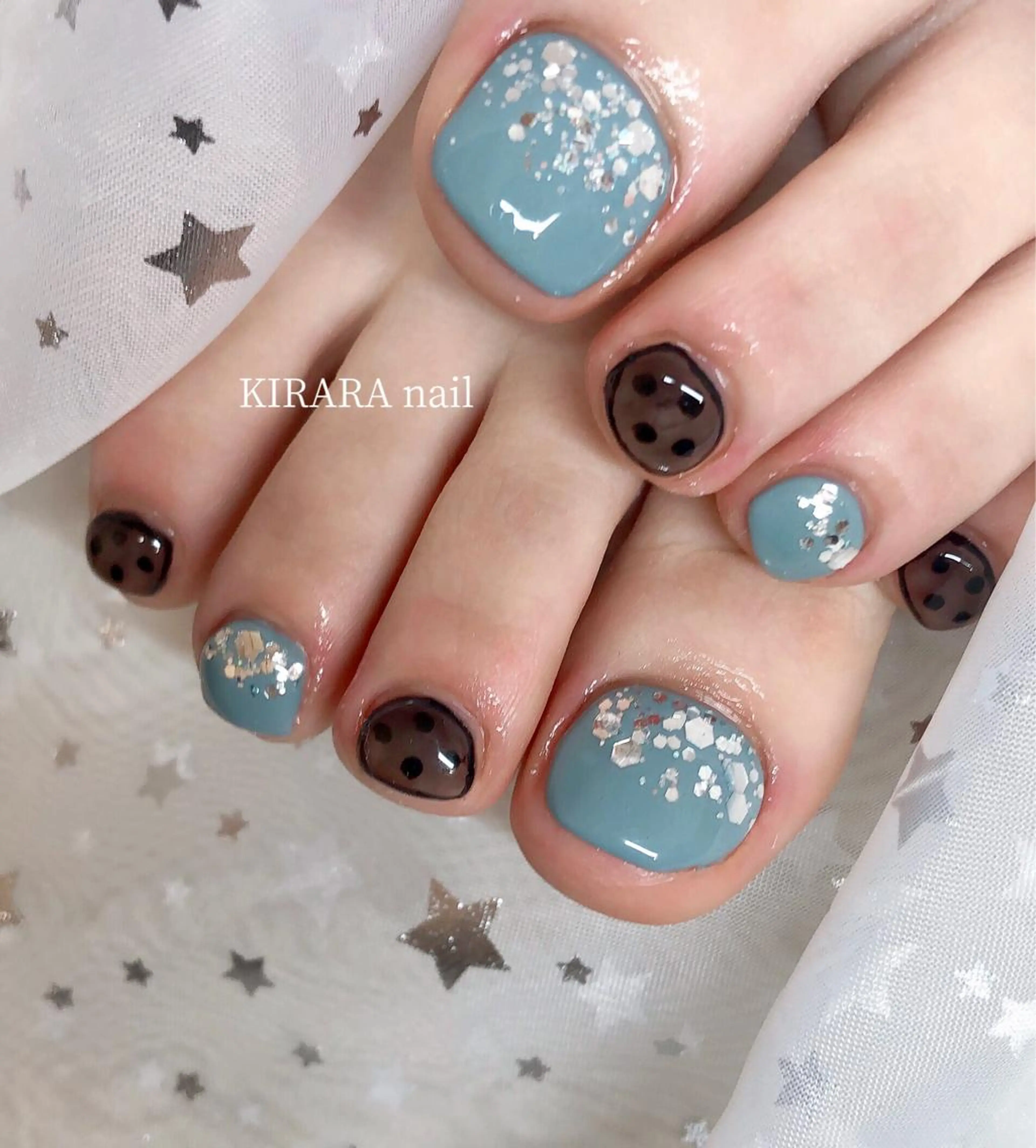 ネイル フットネイル KIRARA ネイルサロンのネイルデザイン