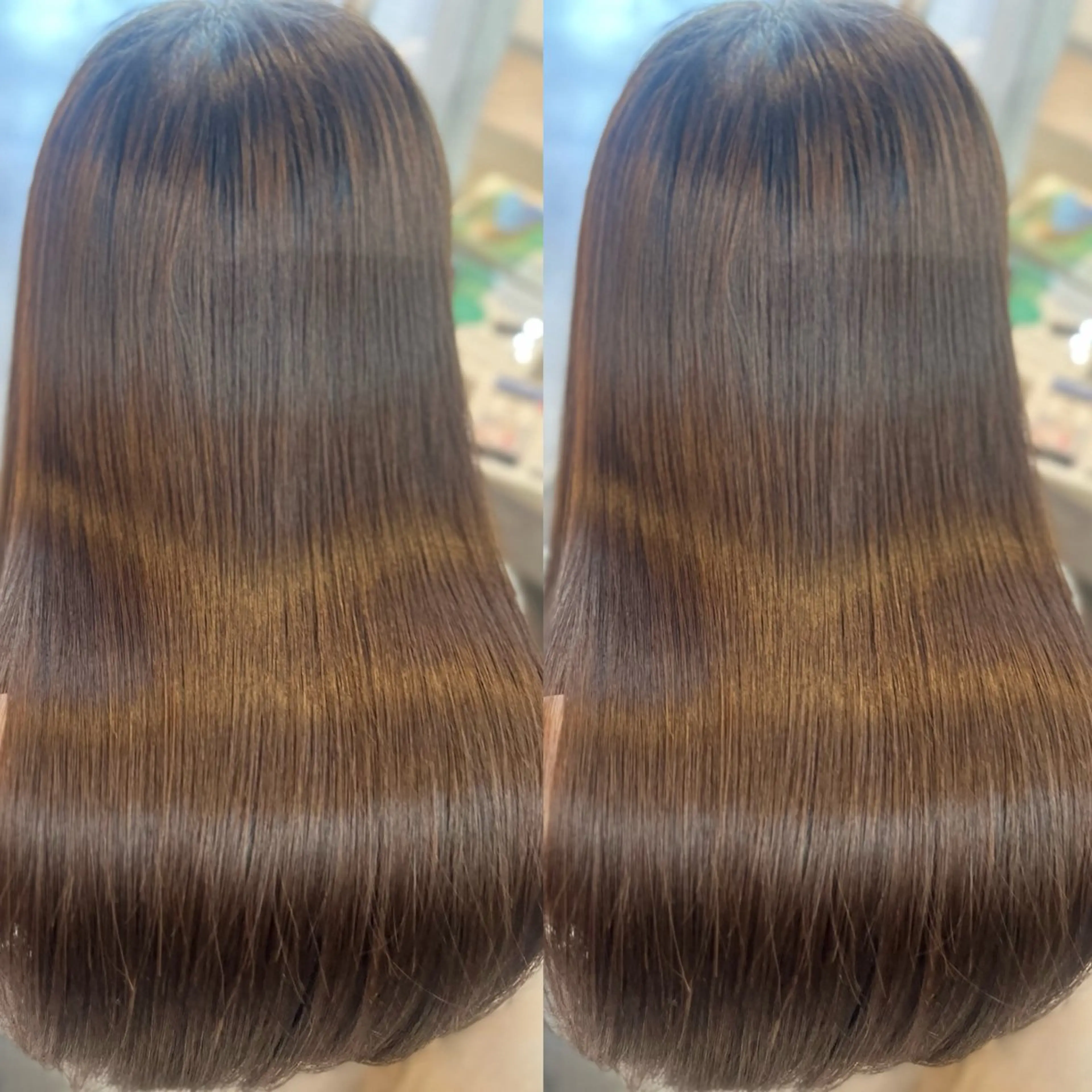 ロング 縮毛矯正 縮毛矯正 🦄mimi🦄 艶髪/透明感/メンズのヘアスタイル