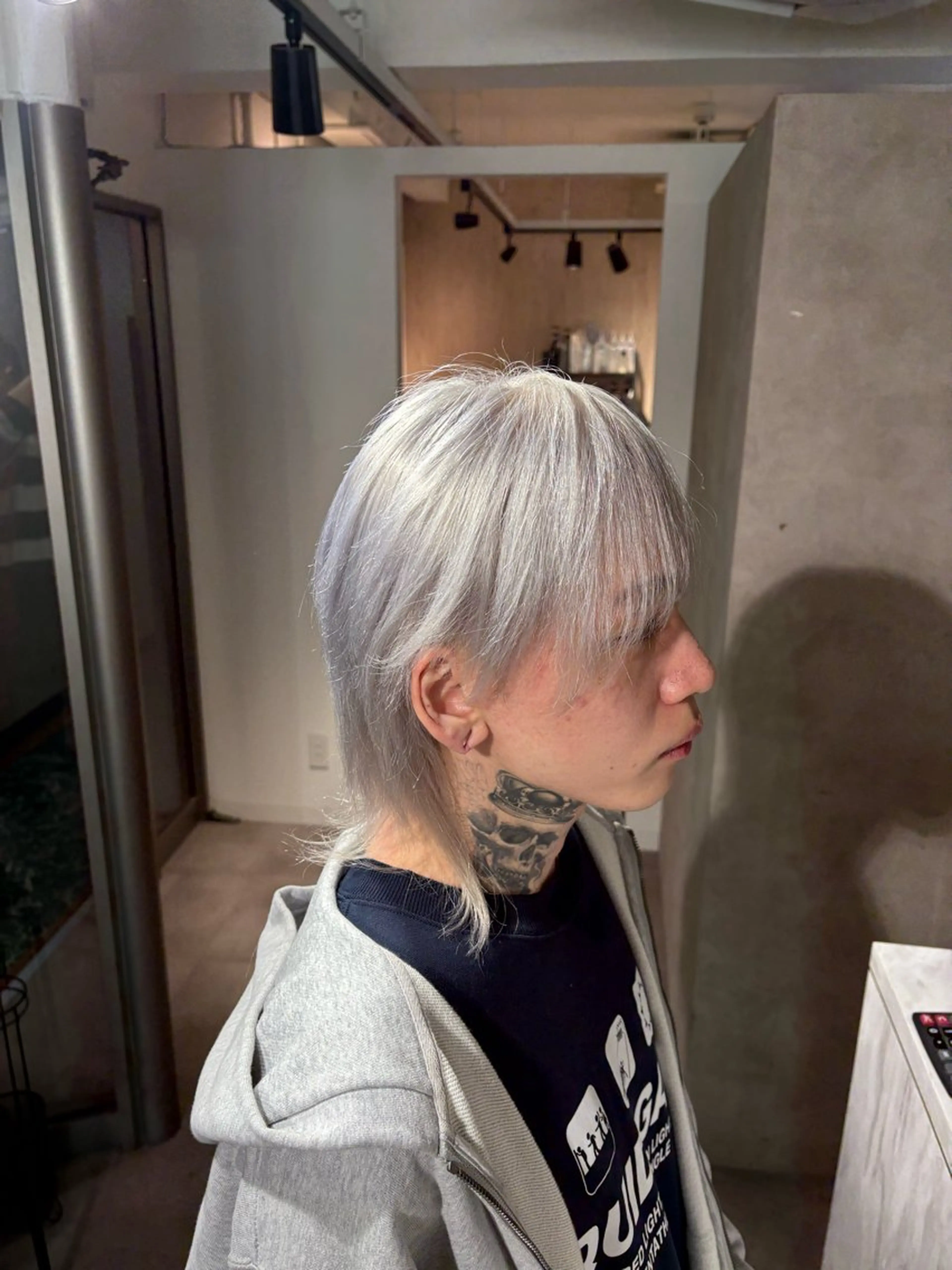 カラー ヘアカラー ヘアセット Seleneコウキ ブリーチ/ハイトーンのヘアスタイル