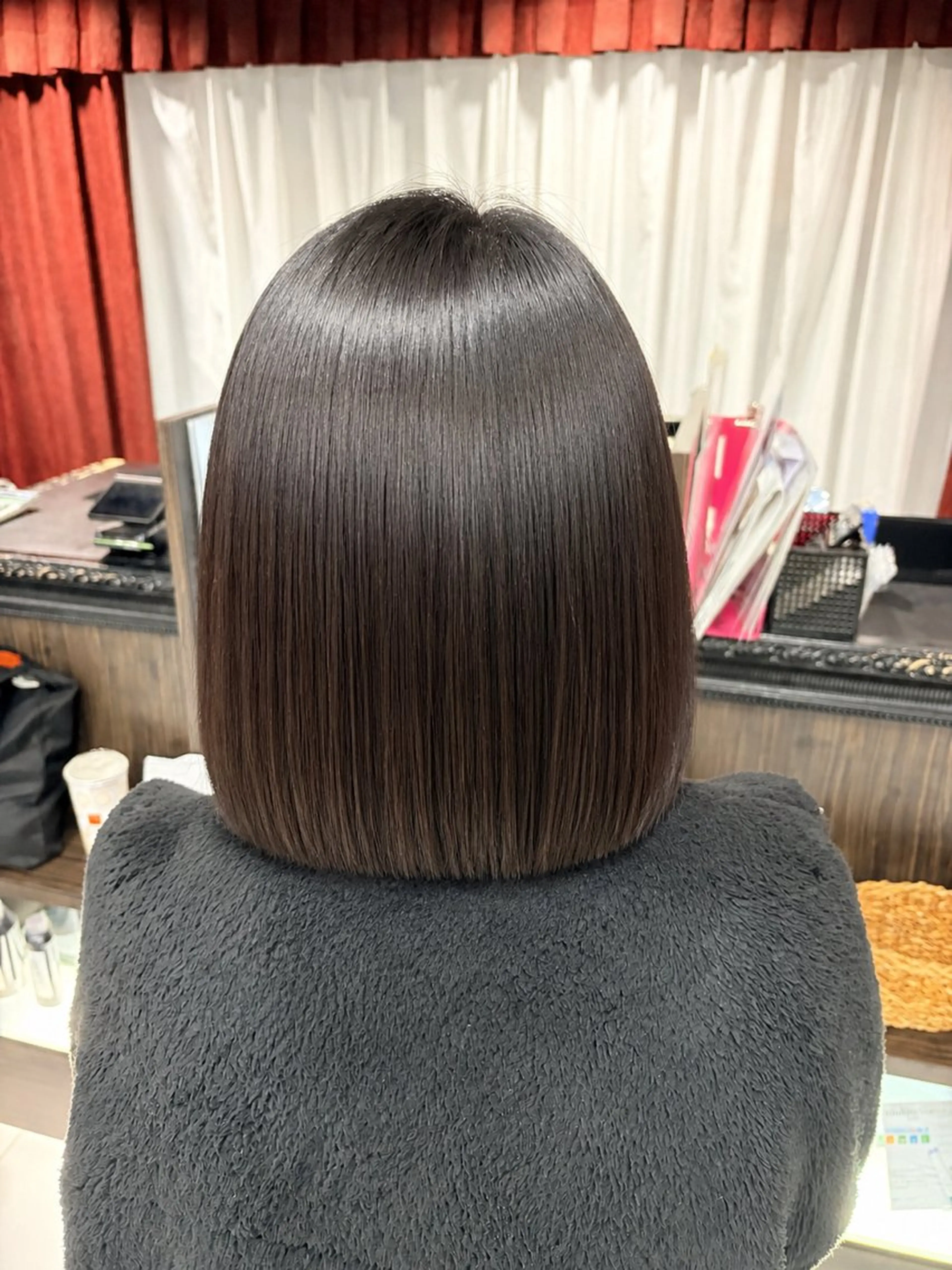 ミディアム ボブ/パーマ 🐼HARUKA🐼のヘアスタイル