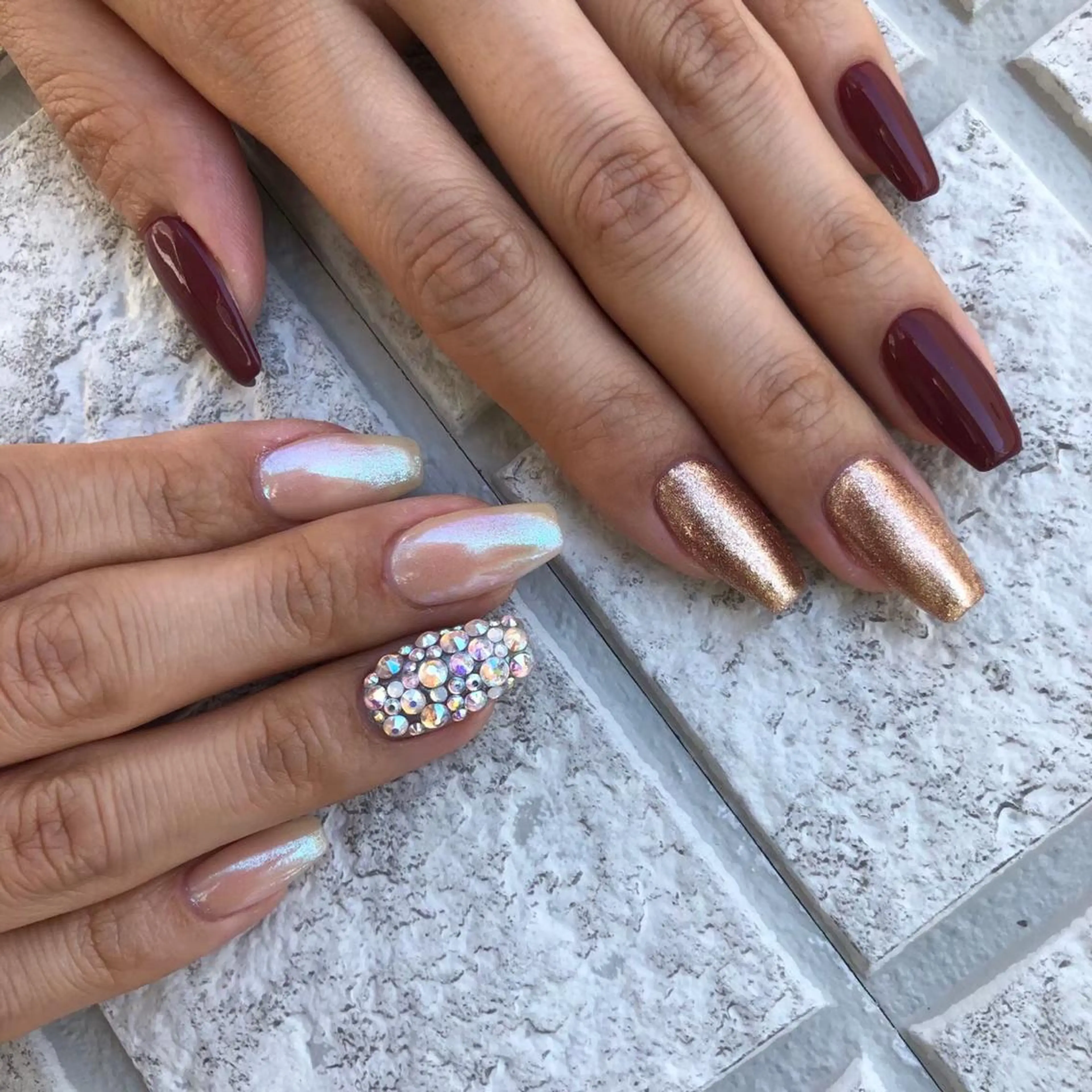 ネイル シンプルネイル ハンドネイル hyakutake itsumiのネイルデザイン