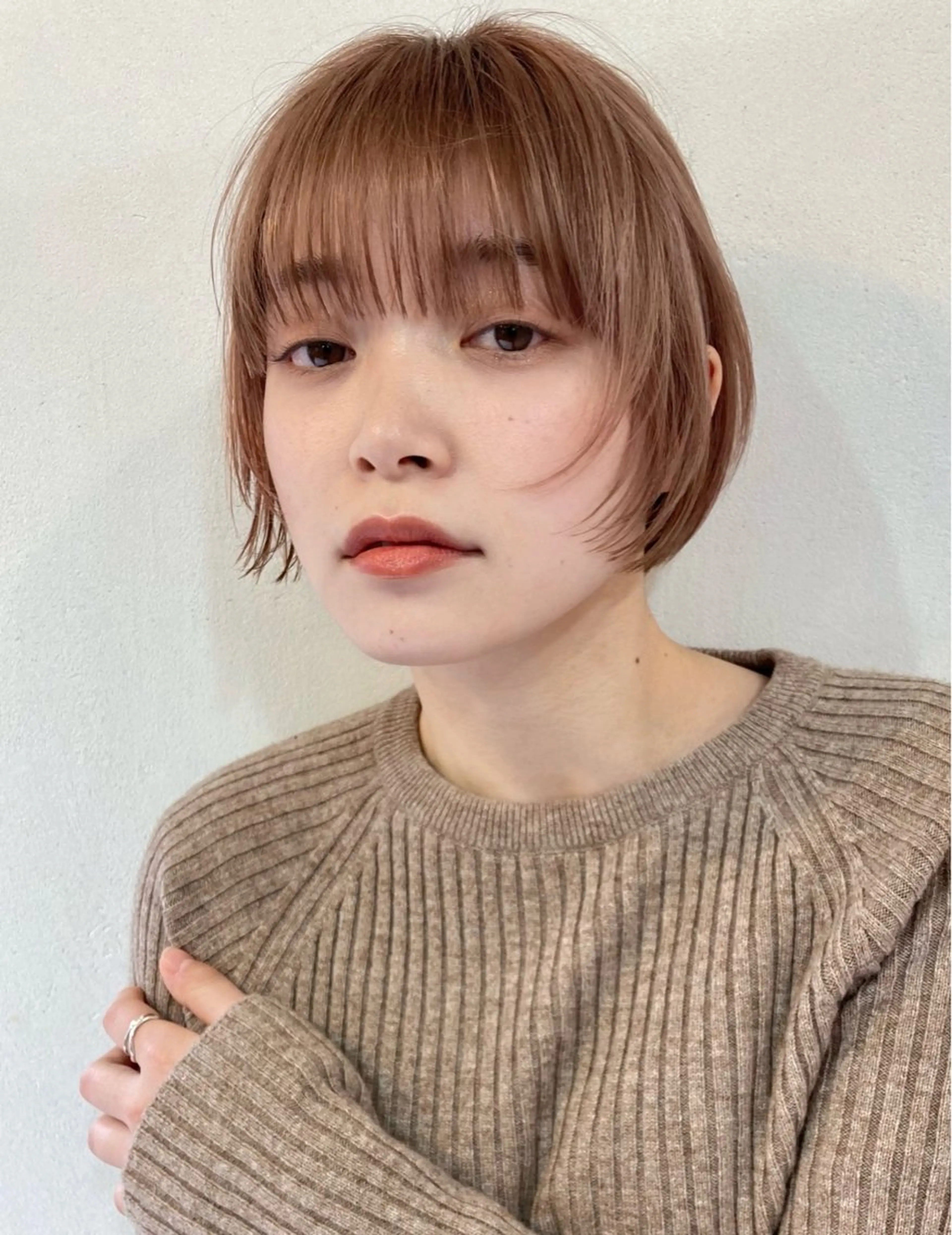 ショート カット ヘアカラー トリートメント レイヤー/メンズ 竹田凪儀のヘアスタイル