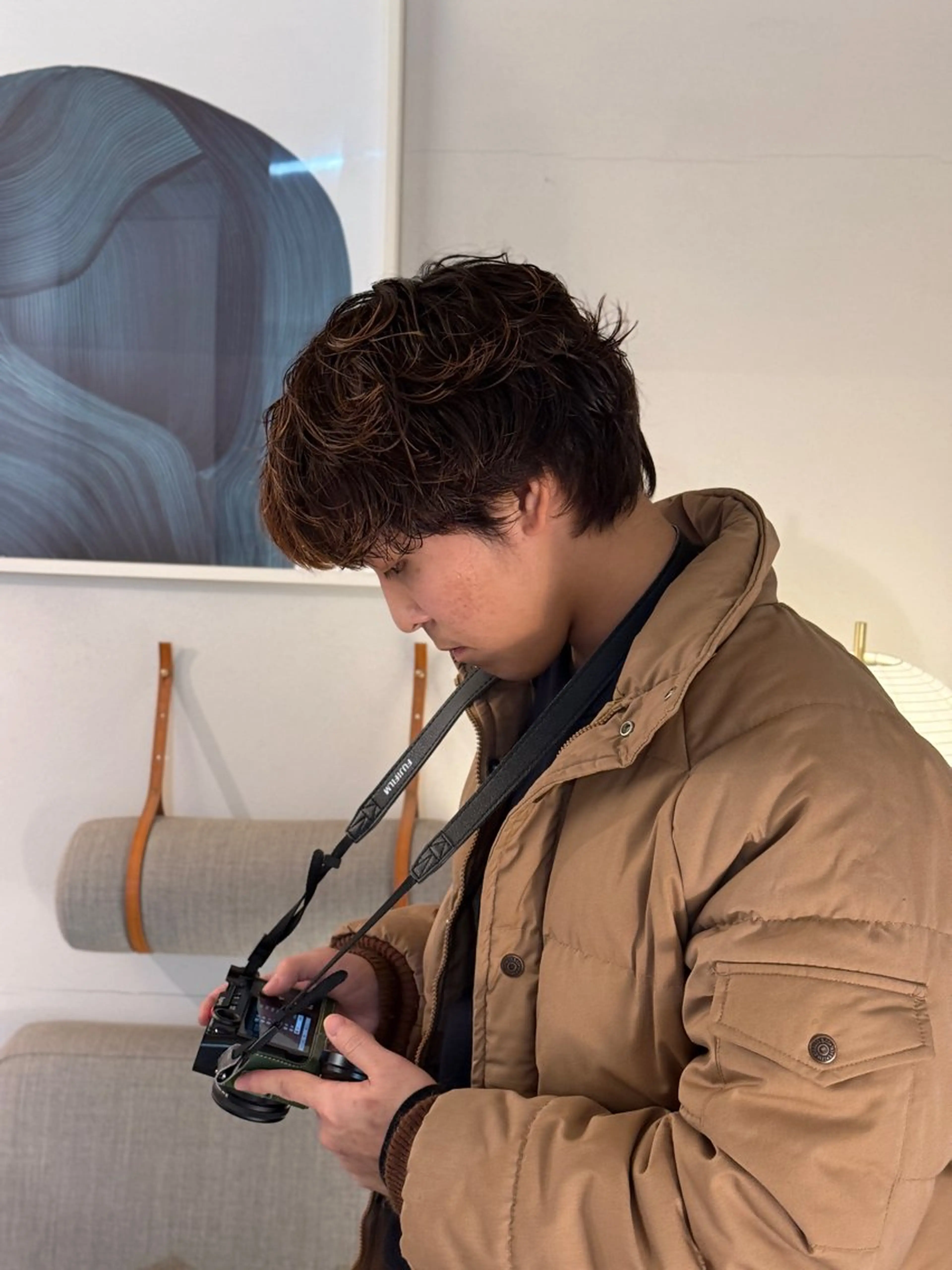 ショート メンズ カット パーマ メンズパーマ／ボブ 星本広海のヘアスタイル