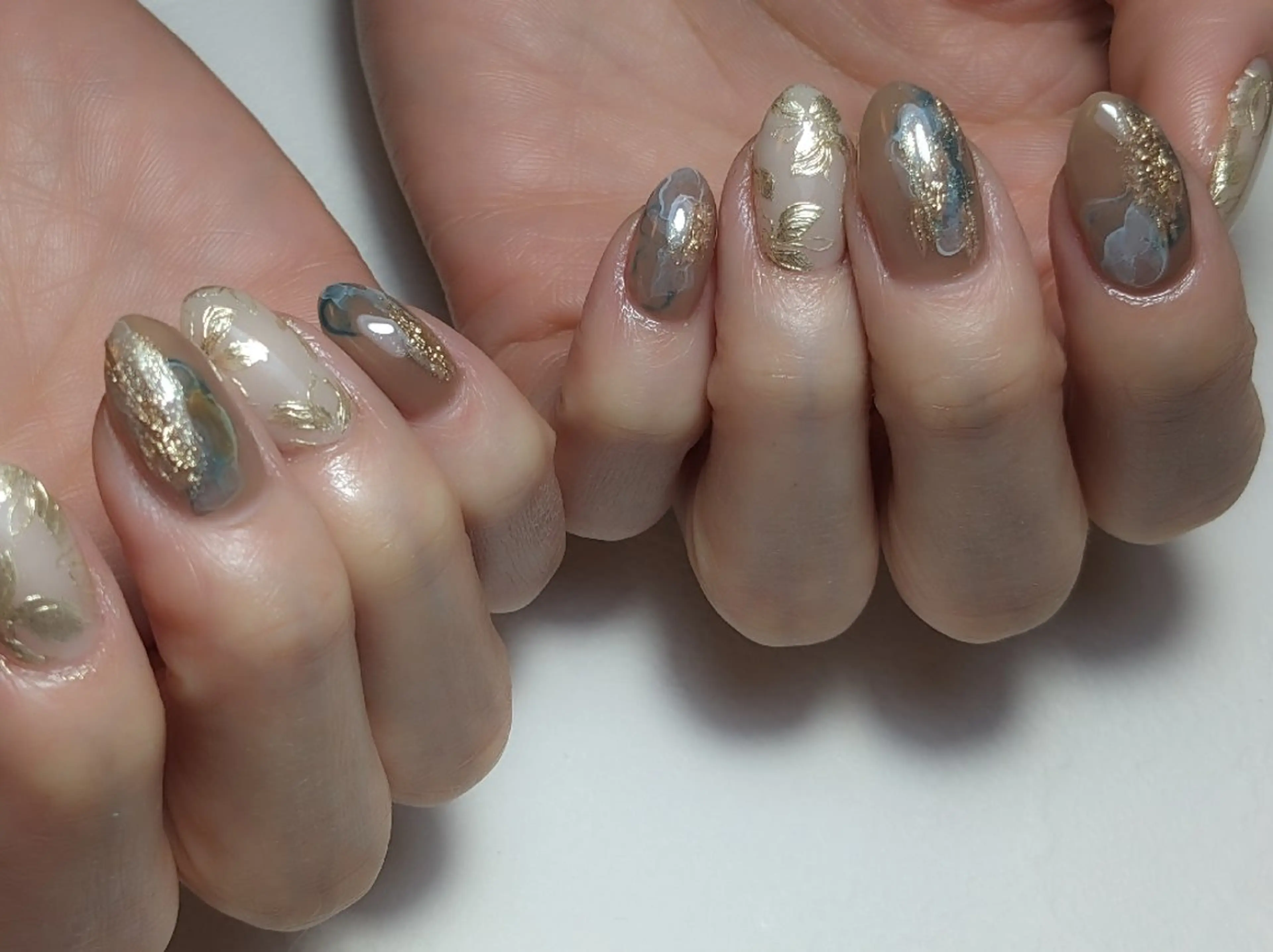 ネイル アートネイル フラワーネイル ニュアンスネイル ハンドネイル LICO(ﾘｺ) ▶ ﾈｲﾗﾘｳﾑ ﾎﾇｱのネイルデザイン