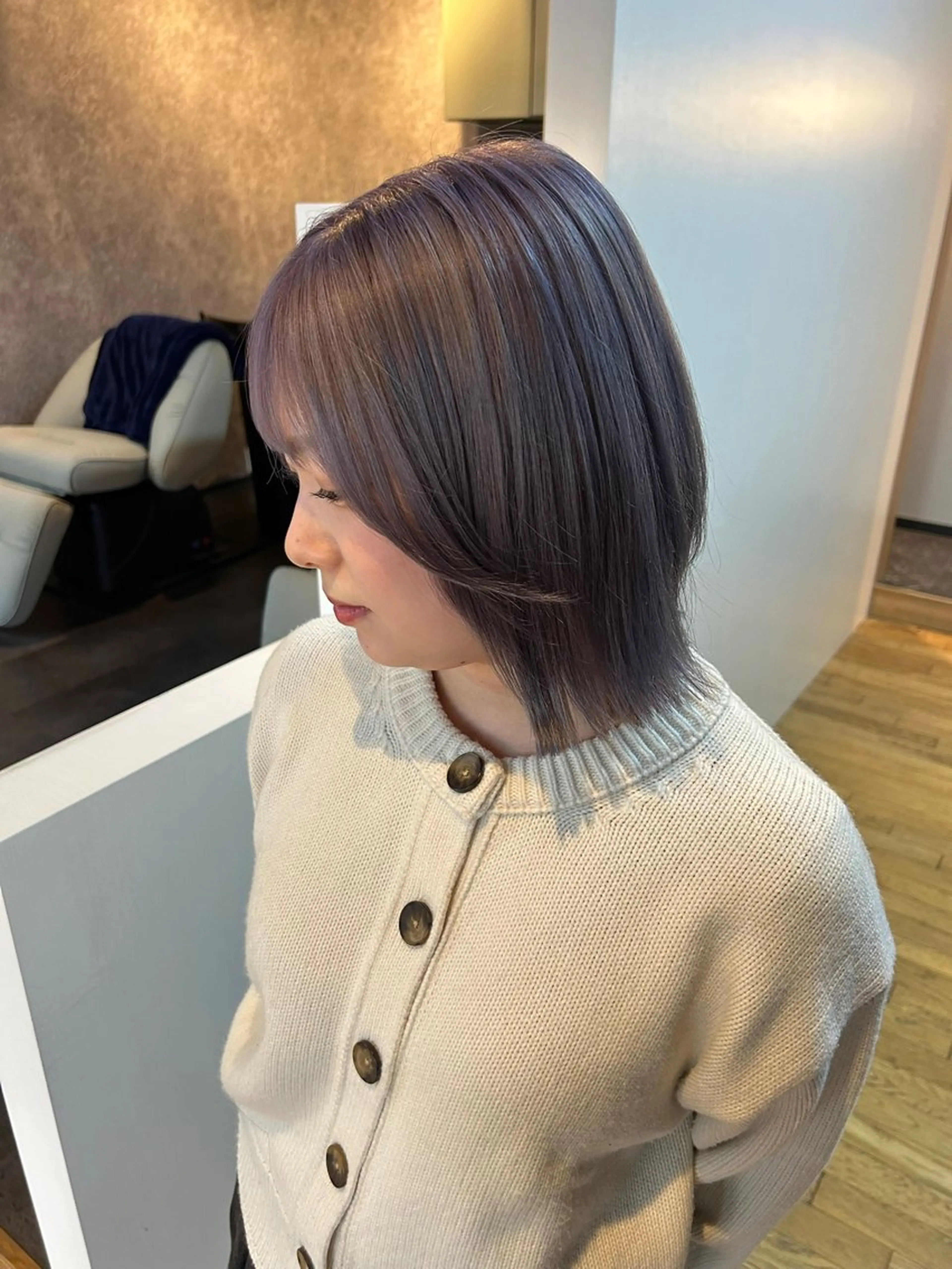 ショート カット ヘアカラー トリートメント レディース特化/ 前橋/よしかわあんみのヘアスタイル