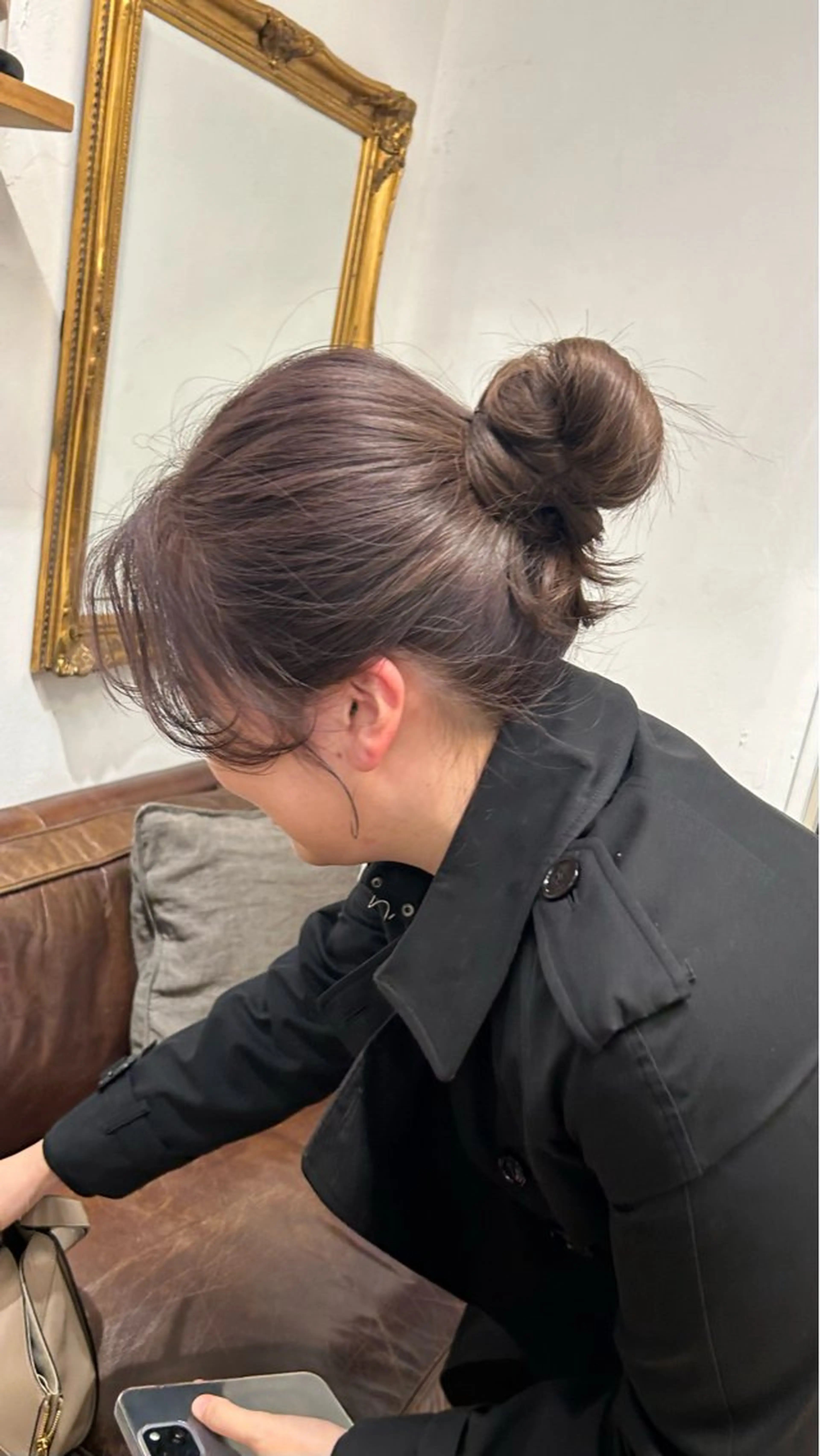 ミディアム カラー じゅわっと暖色カラー 🍊Moemiのヘアスタイル