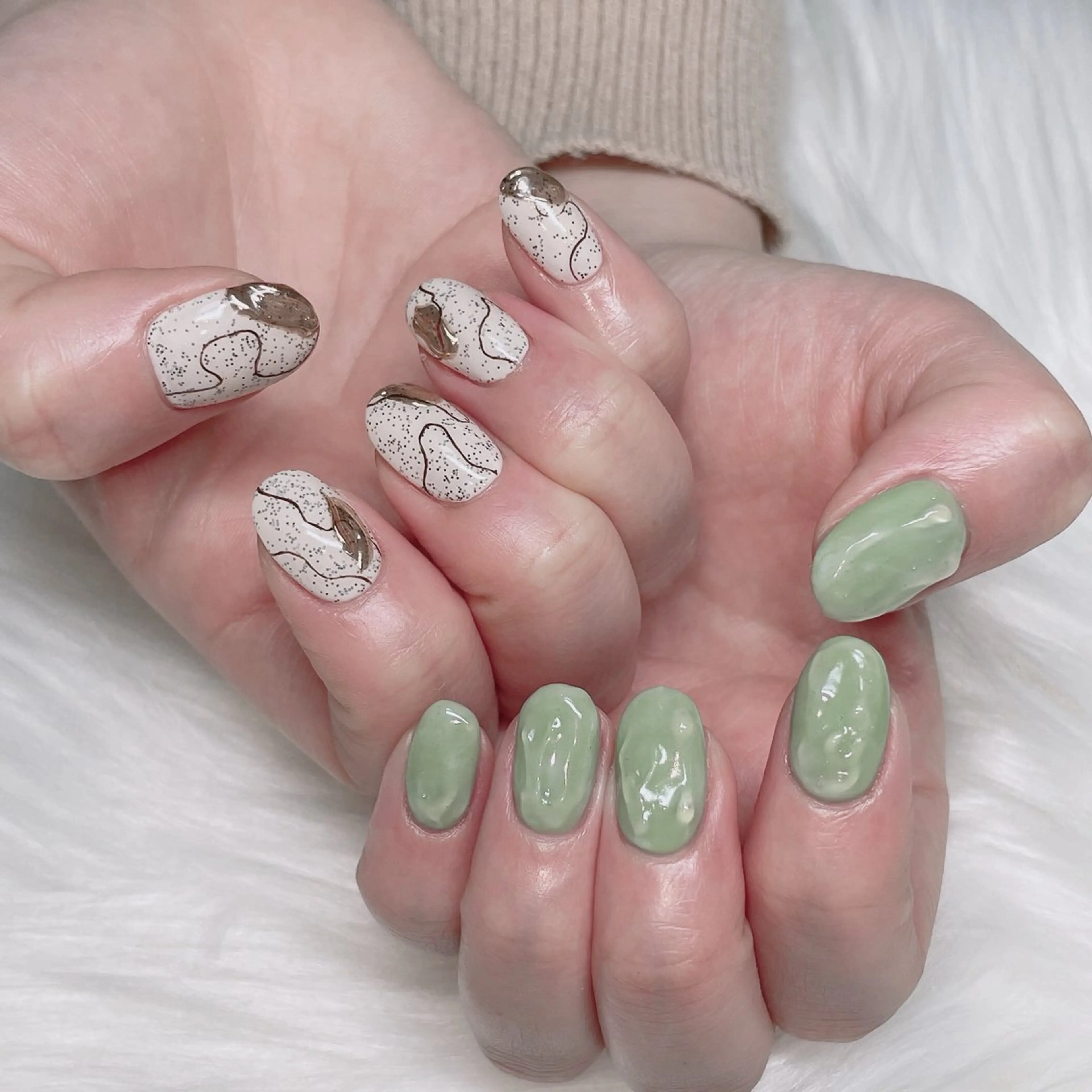 ネイル ハンドネイル Jeremy ♡ HARUKAのネイルデザイン