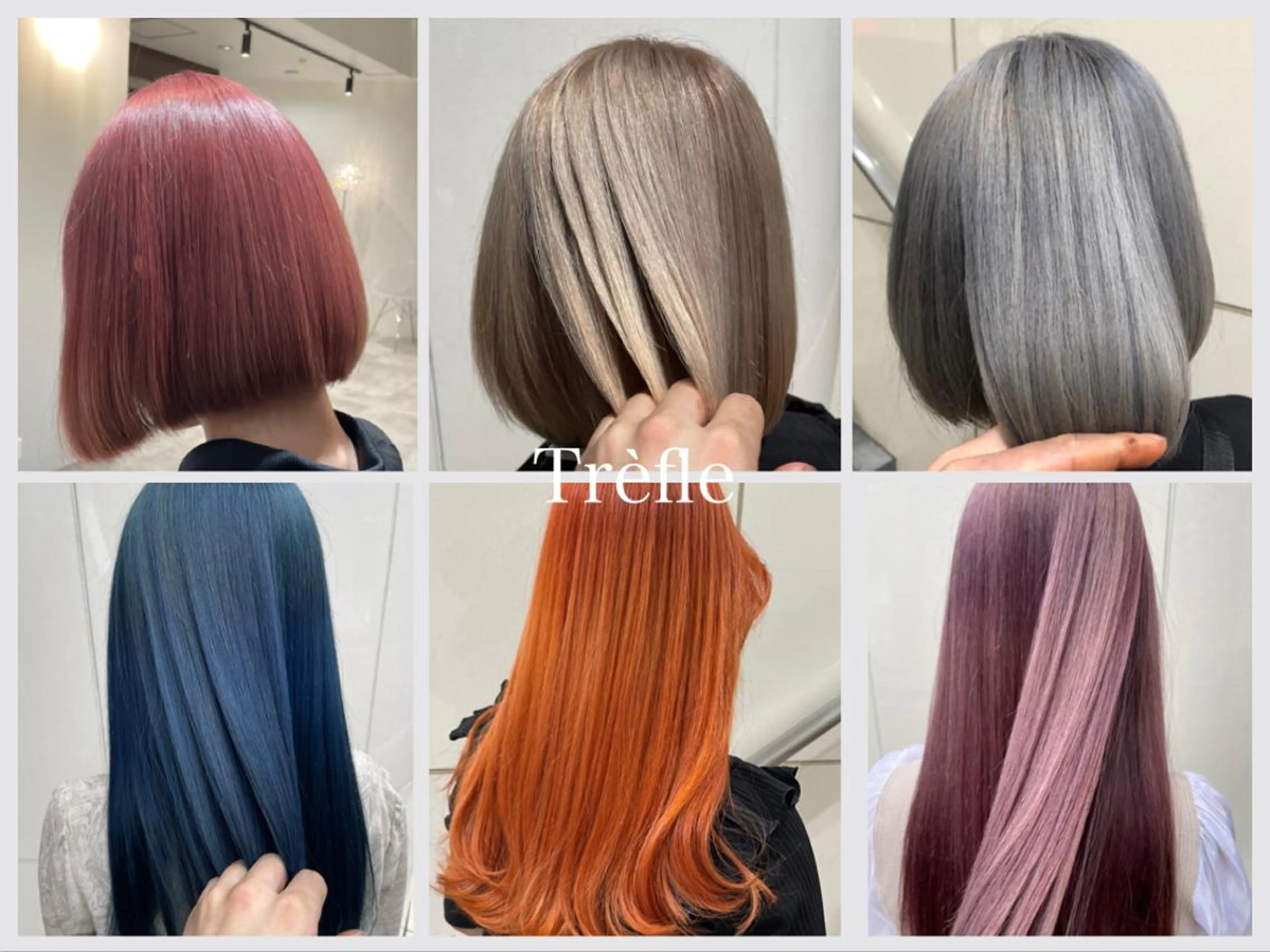 カット&フルブリーチケアカラー&トリートメントの写真