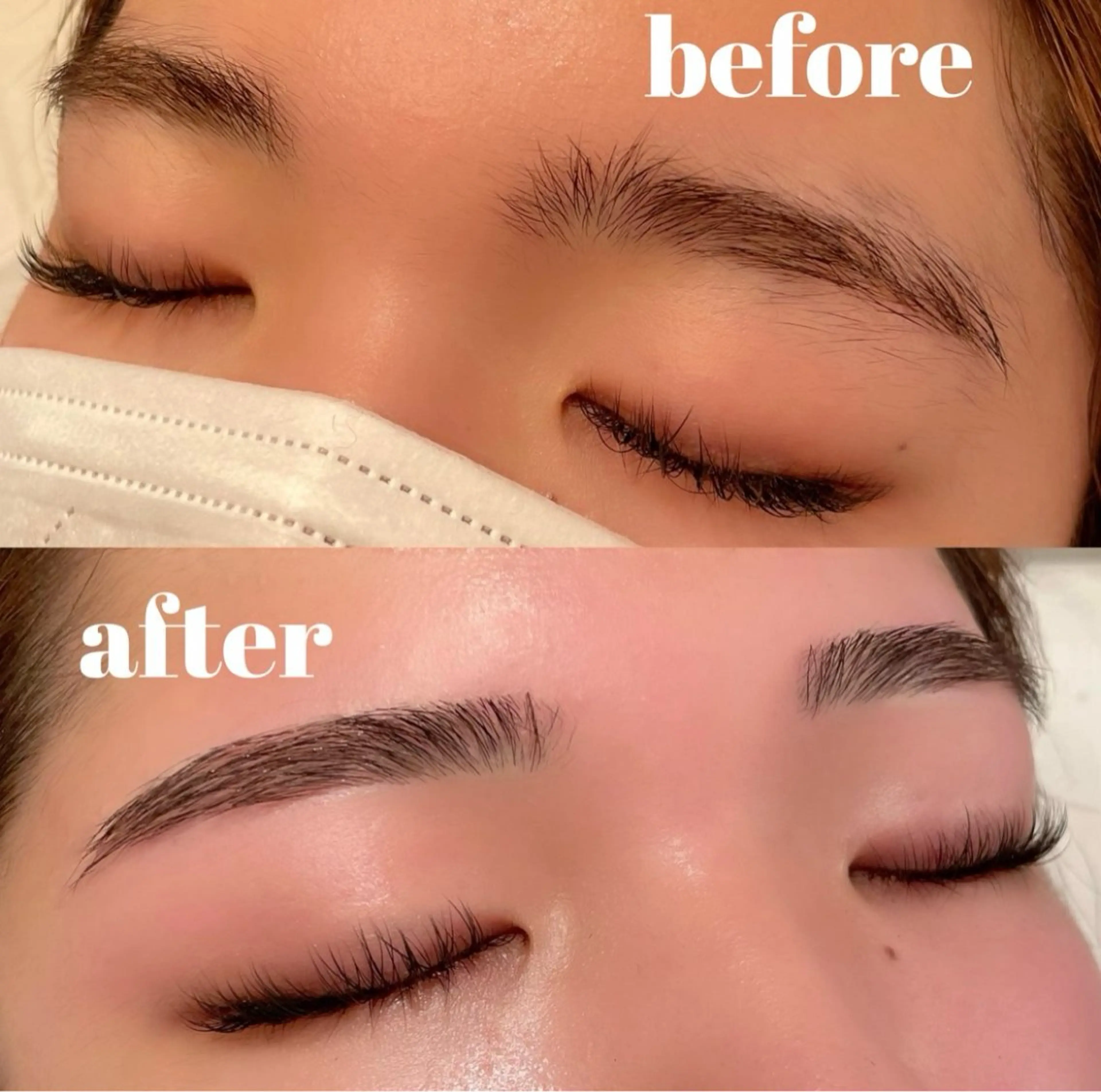 アイブロウ 眉毛ワックス脱毛 MARI 🩵🫧のマツエク・マツパデザイン