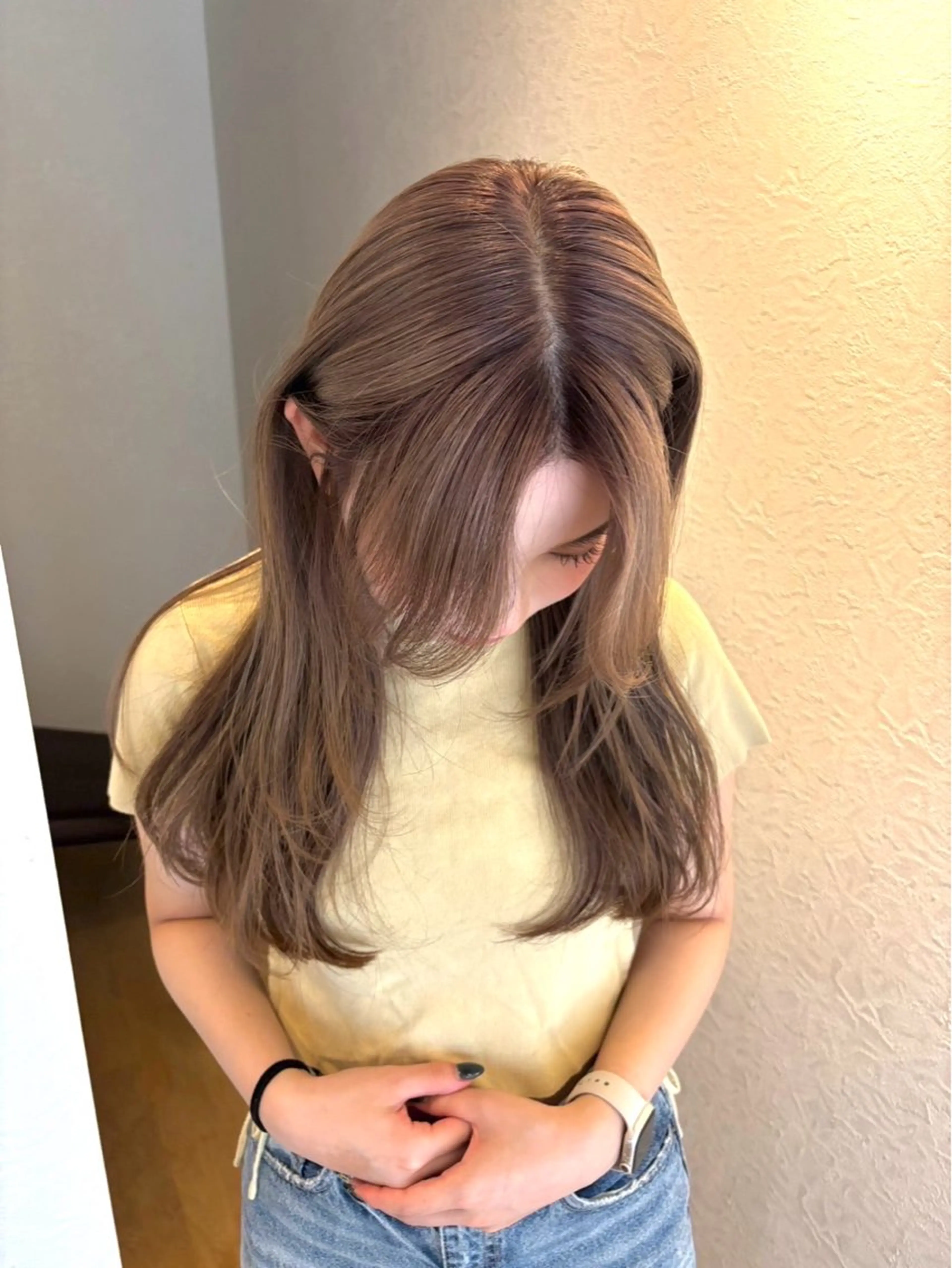 ロング 韓国/透明感 Veluaのヘアスタイル