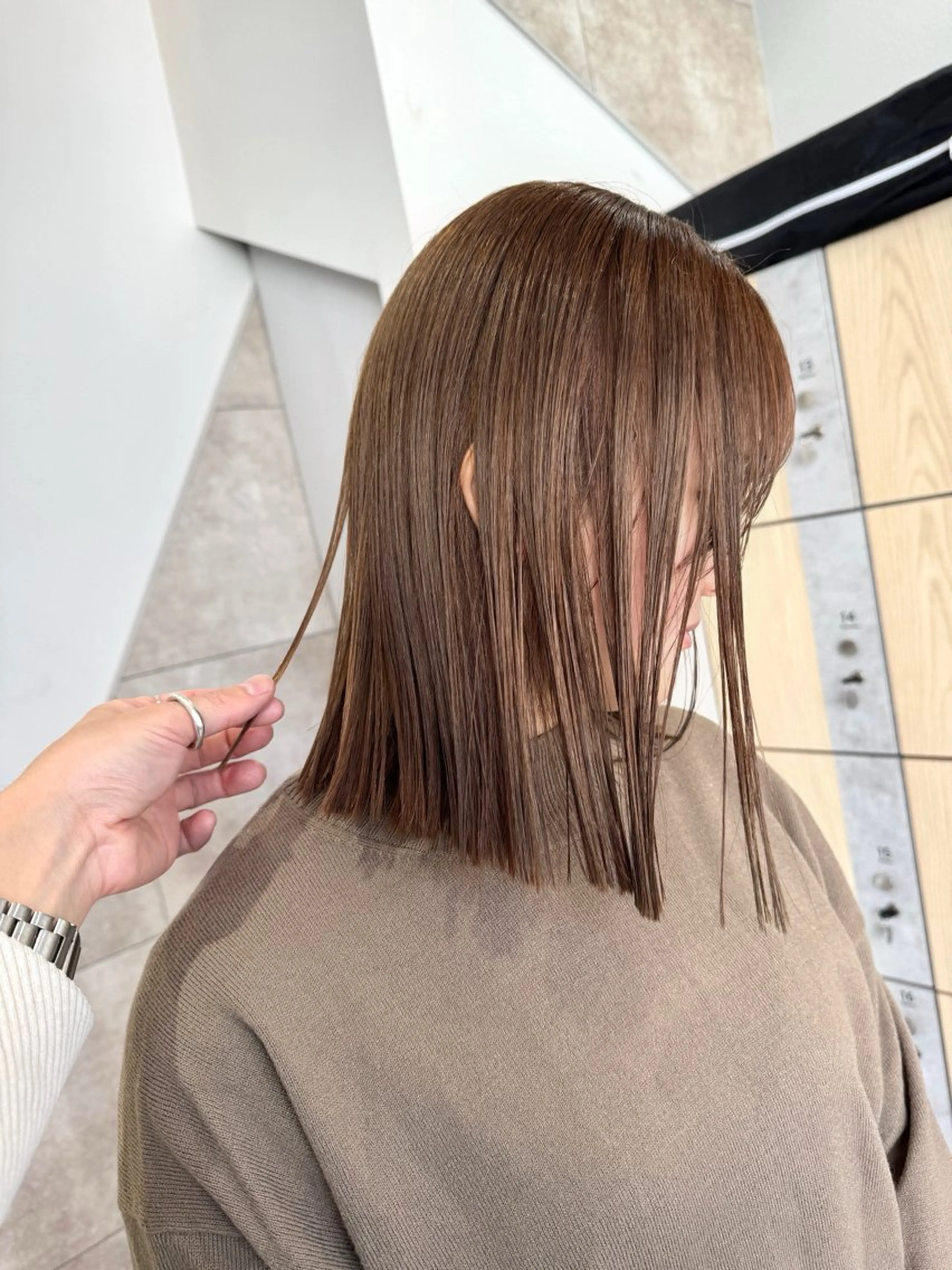 ミディアム カット ヘアカラー トリートメント GO TODAY SHAiRE SALON 広島店所属・三輪 恭平のヘアスタイル