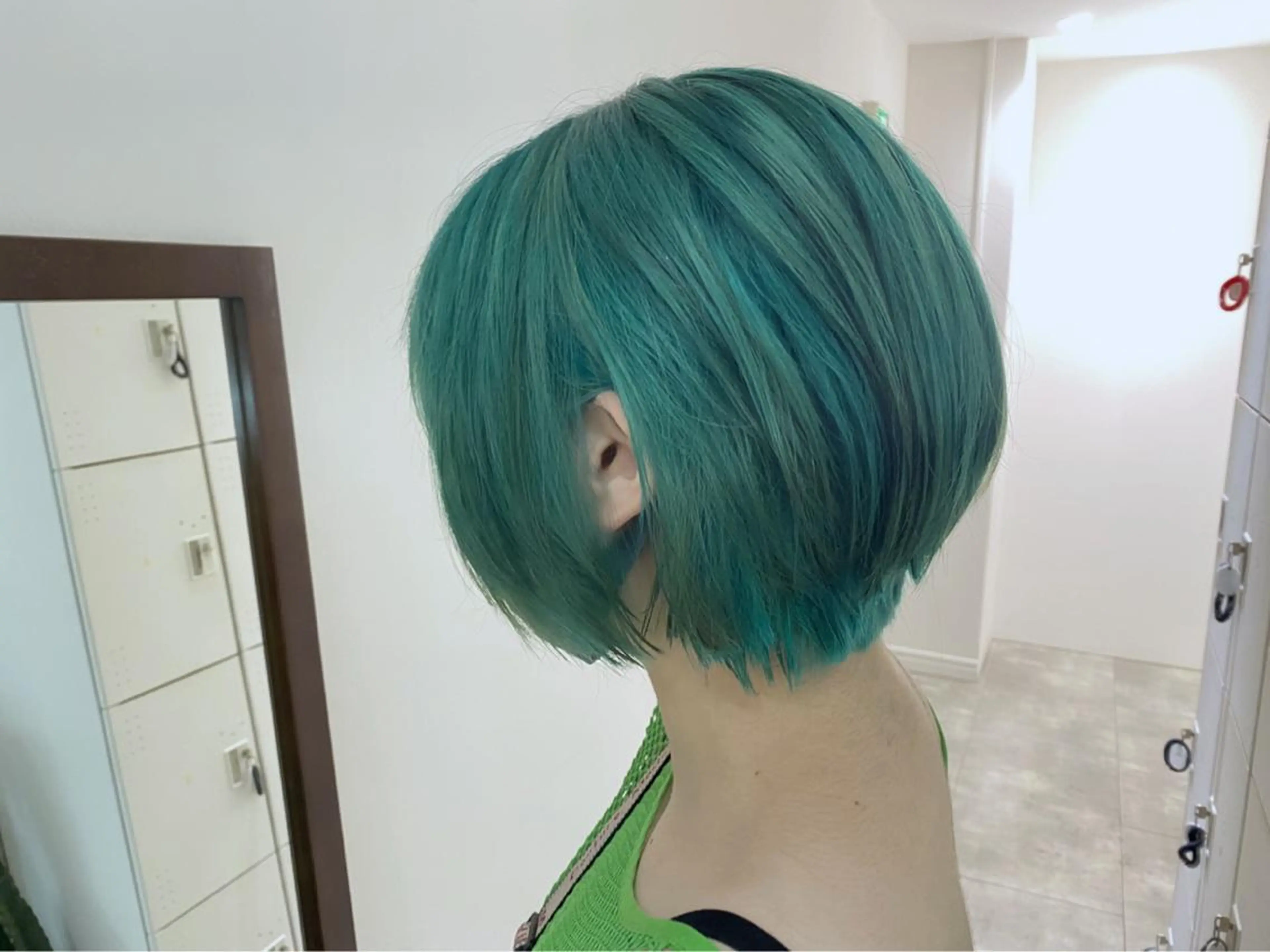 ショート ヘアカラー トリートメント ili 梅田のヘアスタイル