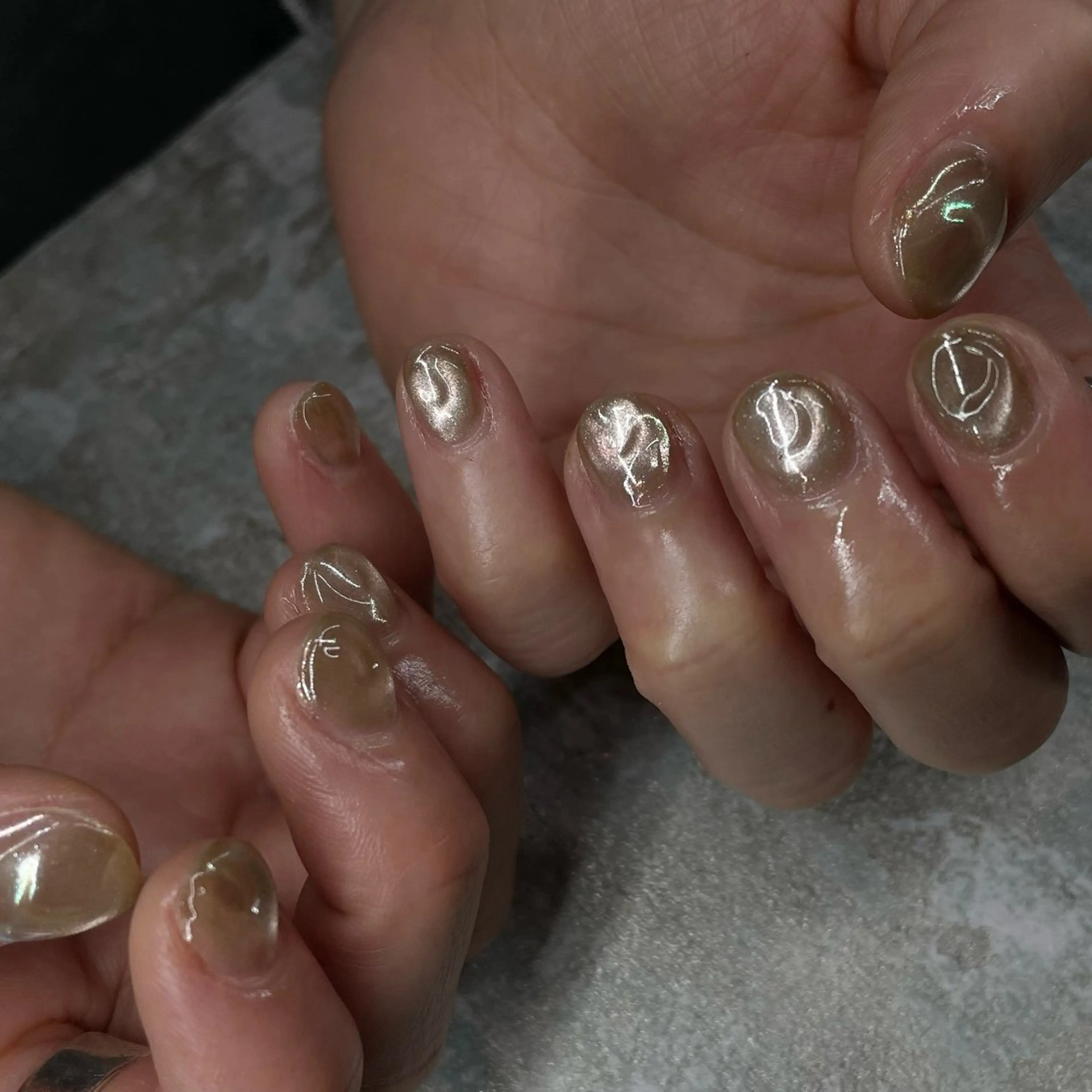 ネイル ハンドネイル ehre haruhoのネイルデザイン