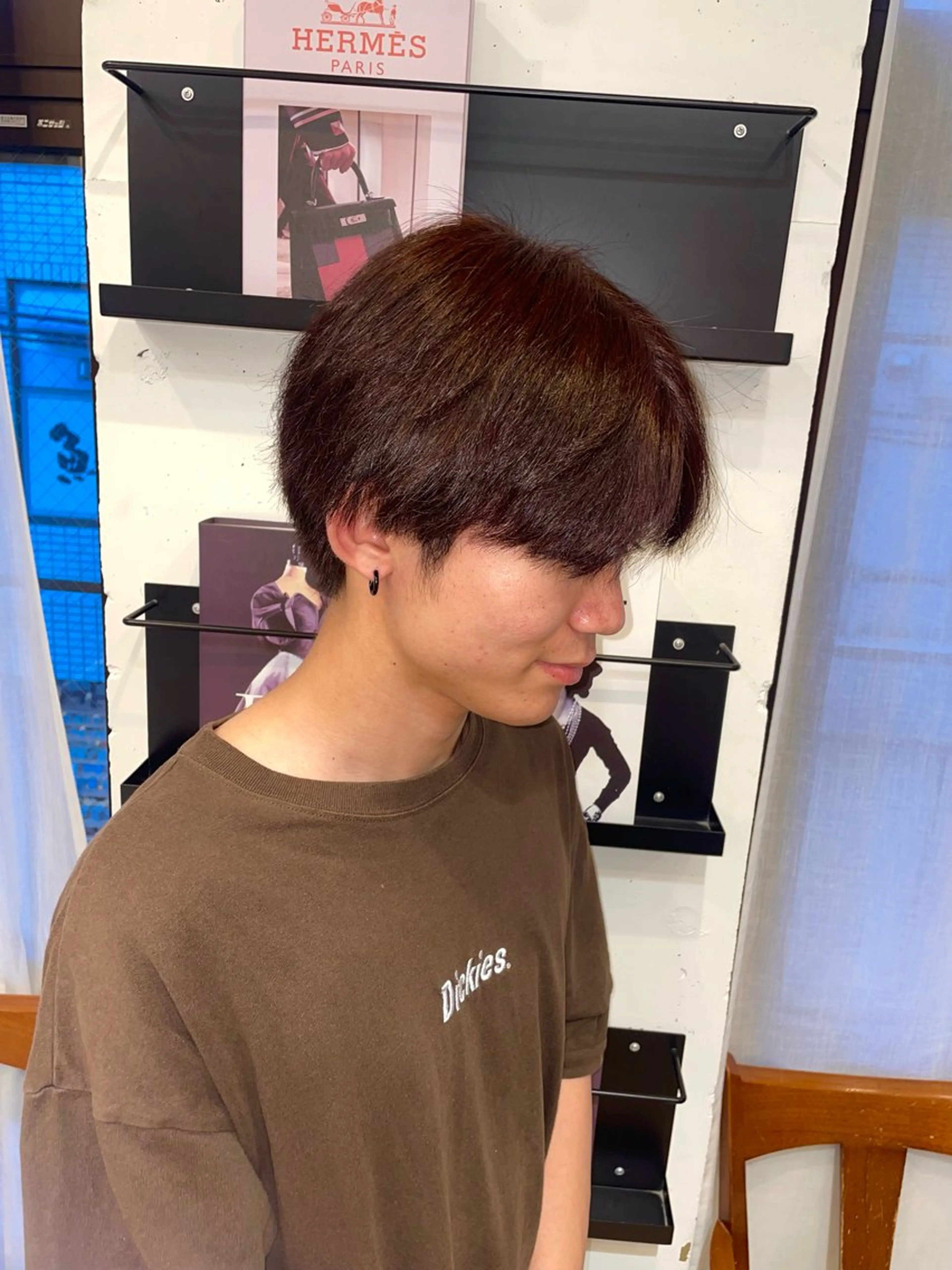 カラー メンズ 新原 陽那のヘアスタイル