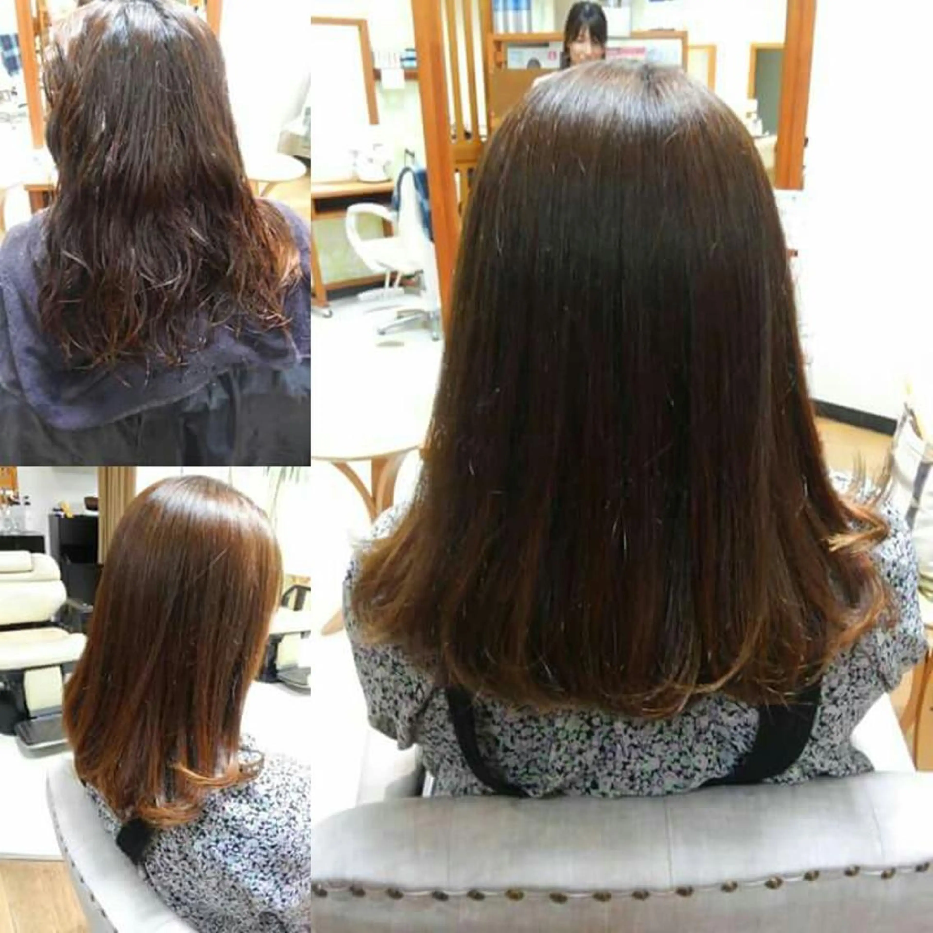 セミロング 野末 美穂のヘアスタイル