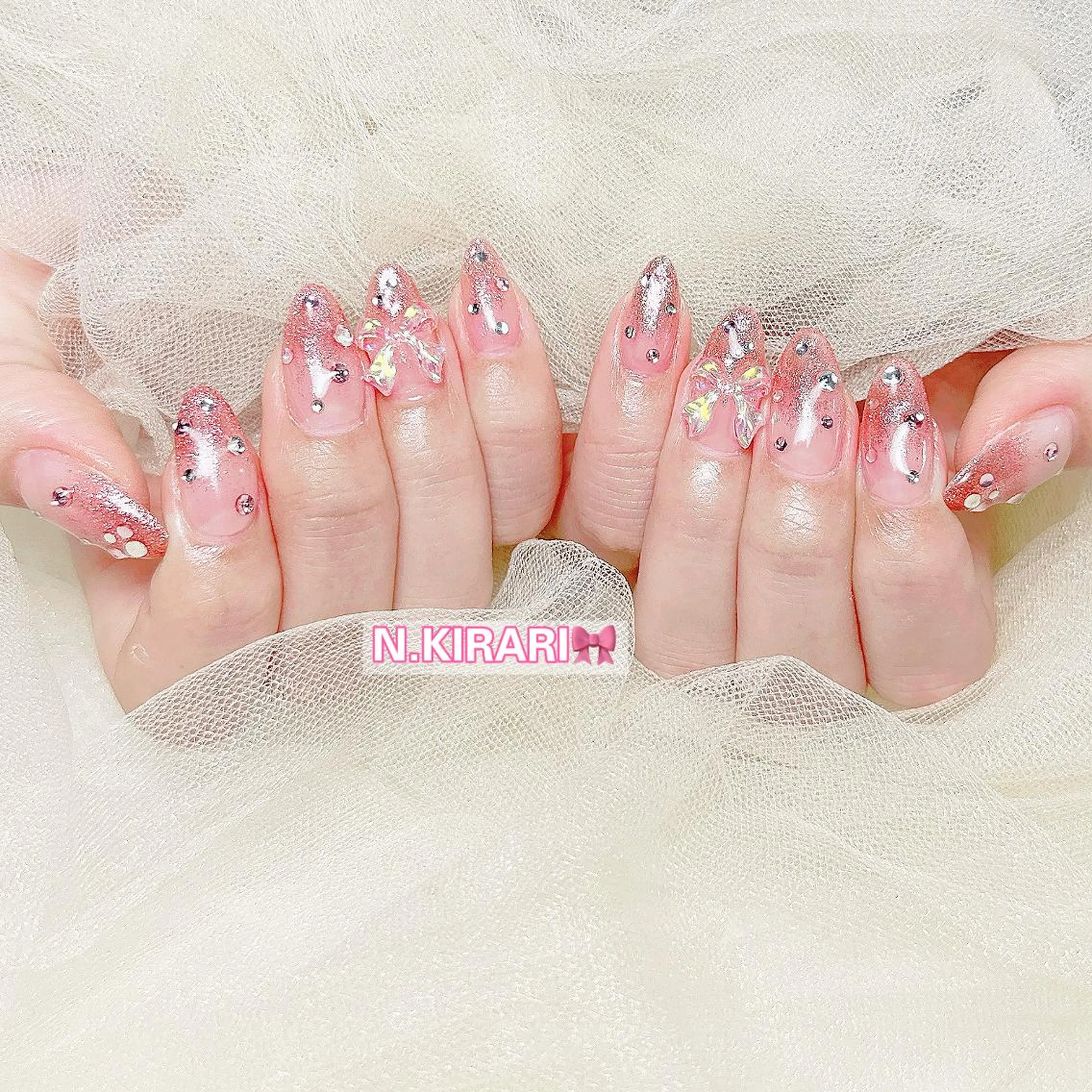 ネイル 🎀 ユズ 🎀のネイルデザイン