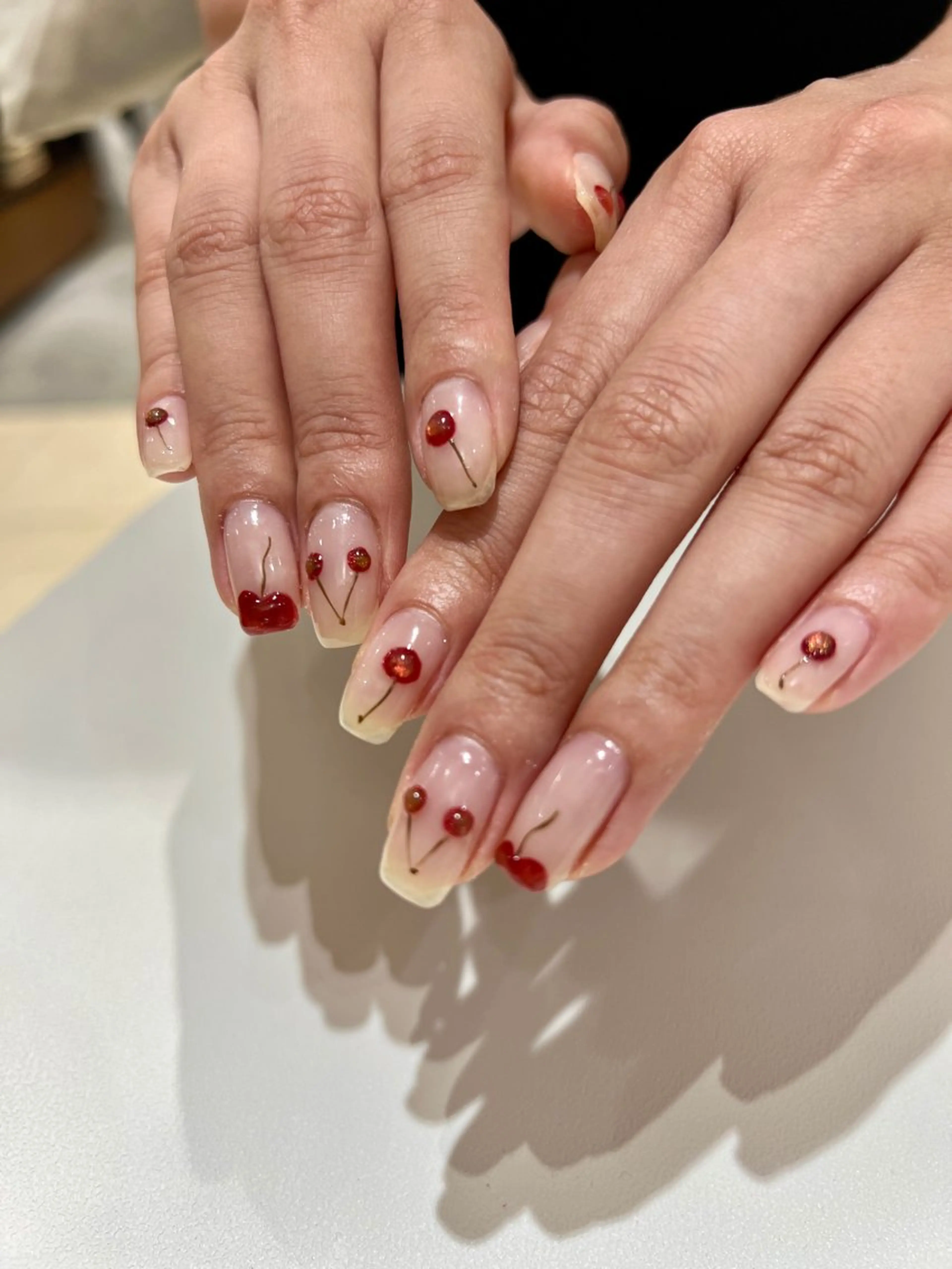 ネイル ハンドネイル 個性派ニュアンス nuts nail所属・【池袋】nuts nail　なつみのネイルデザイン